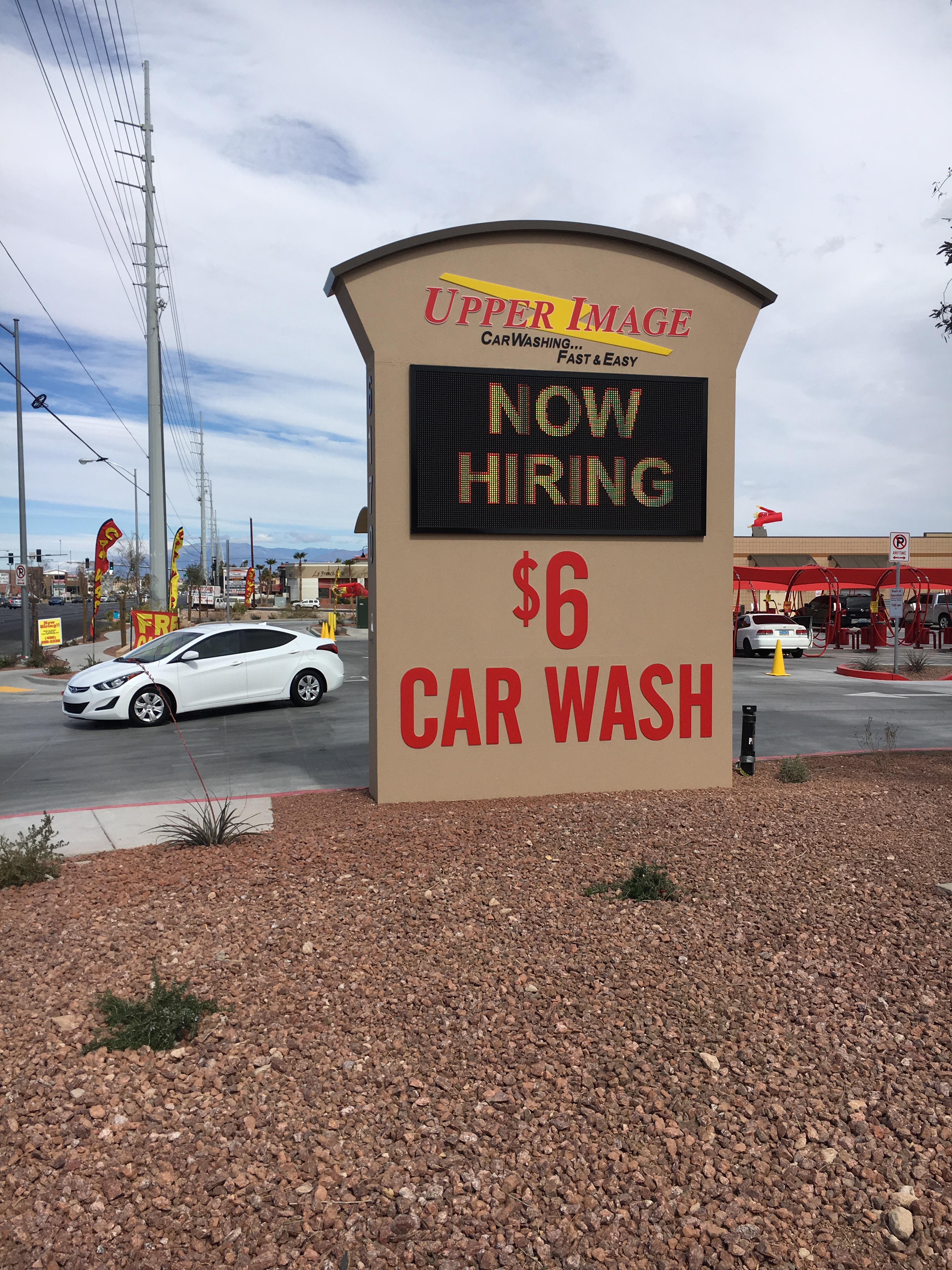 Upper Image Car Wash Photo