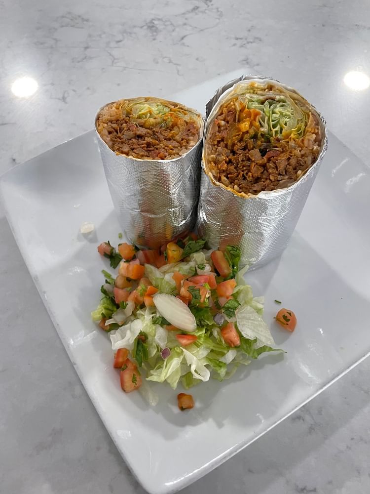 Pork Hawaiian Burrito