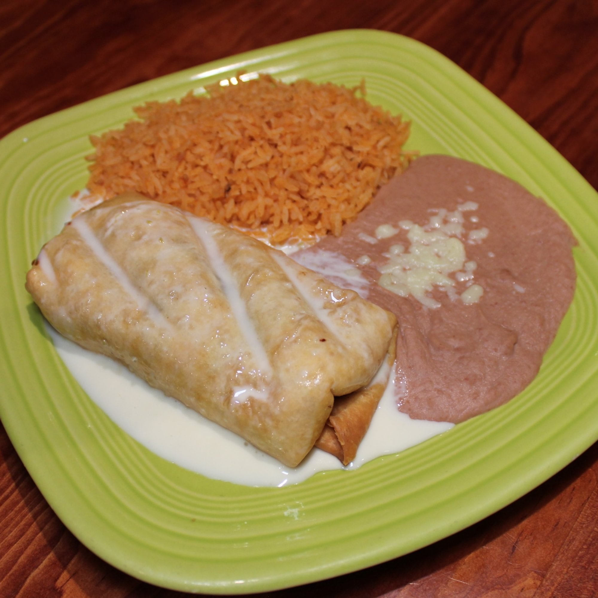 Ground Beef Chimichanga