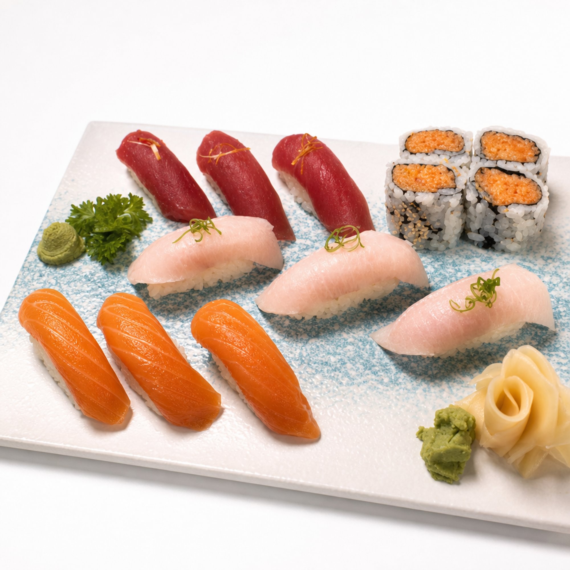 Tricolor Sushi Dinner