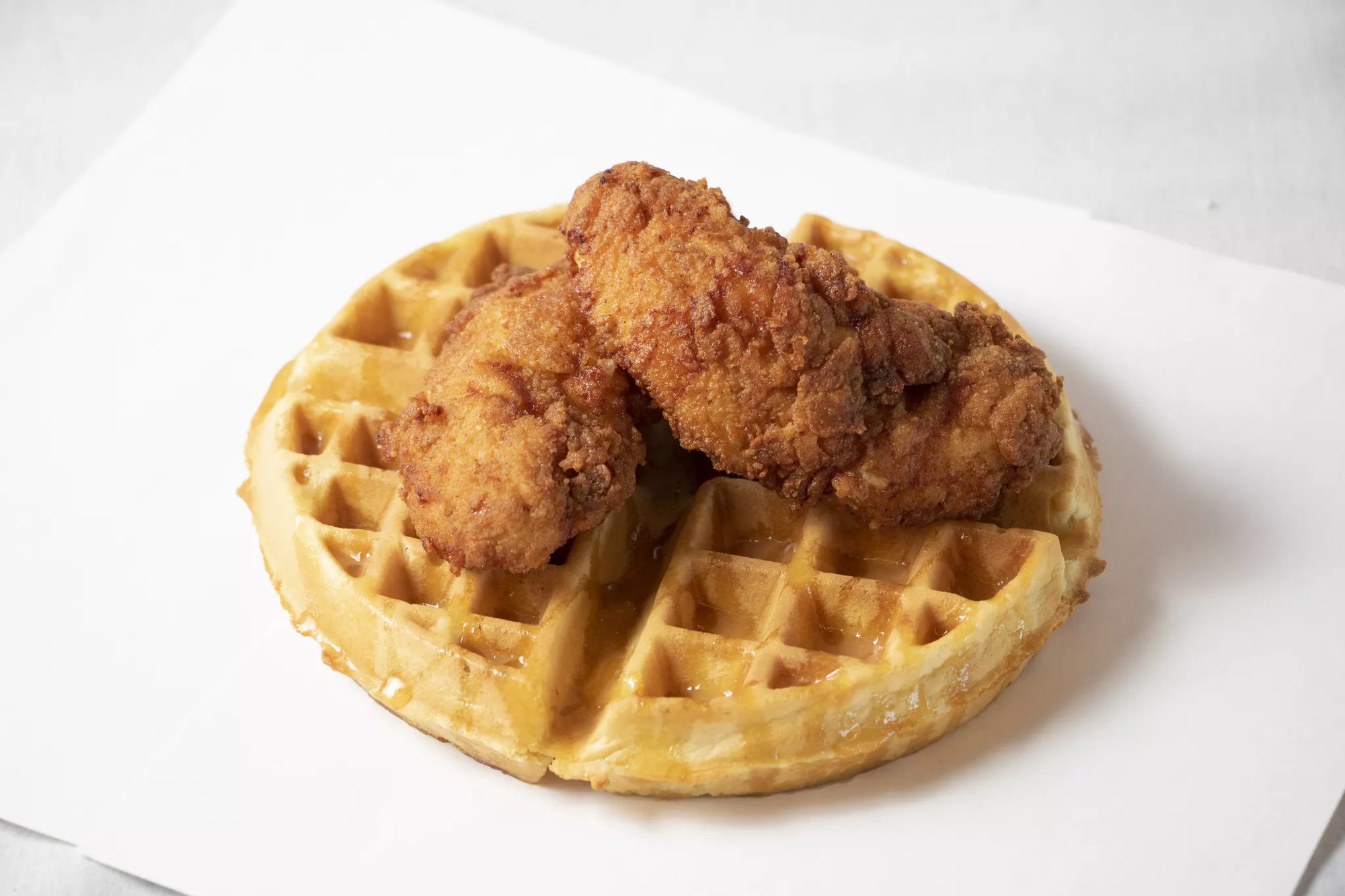 2 Tenders & 1 Waffle