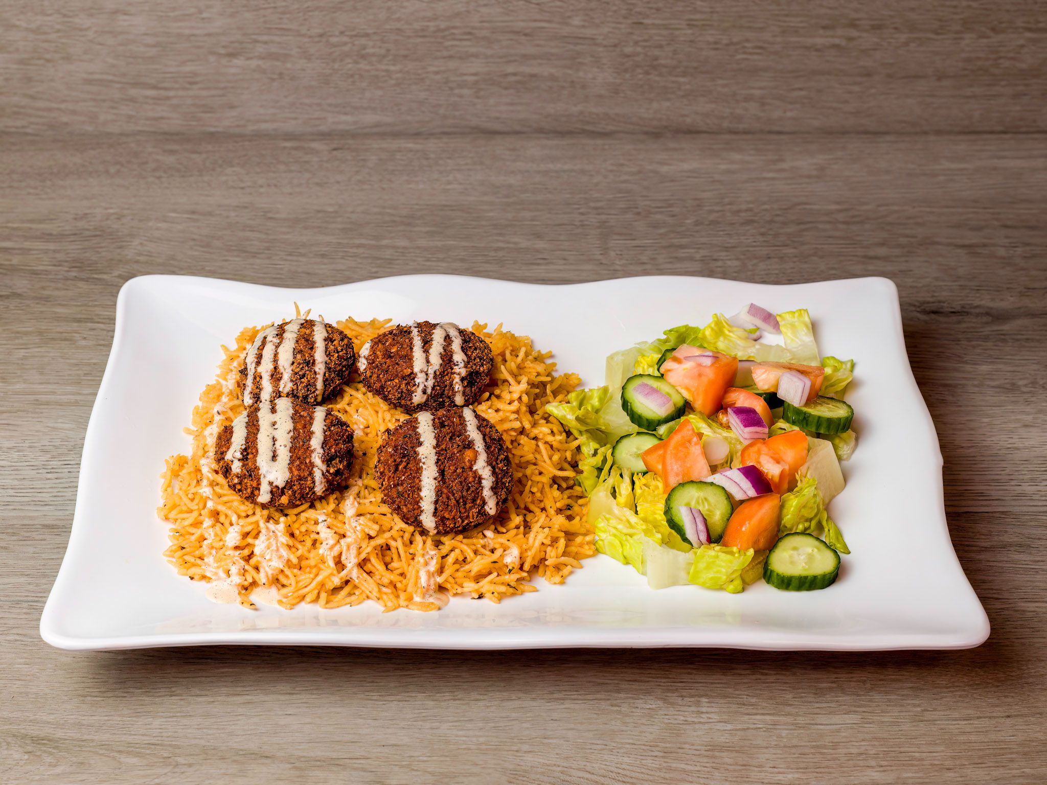 FALAFEL Over RICE