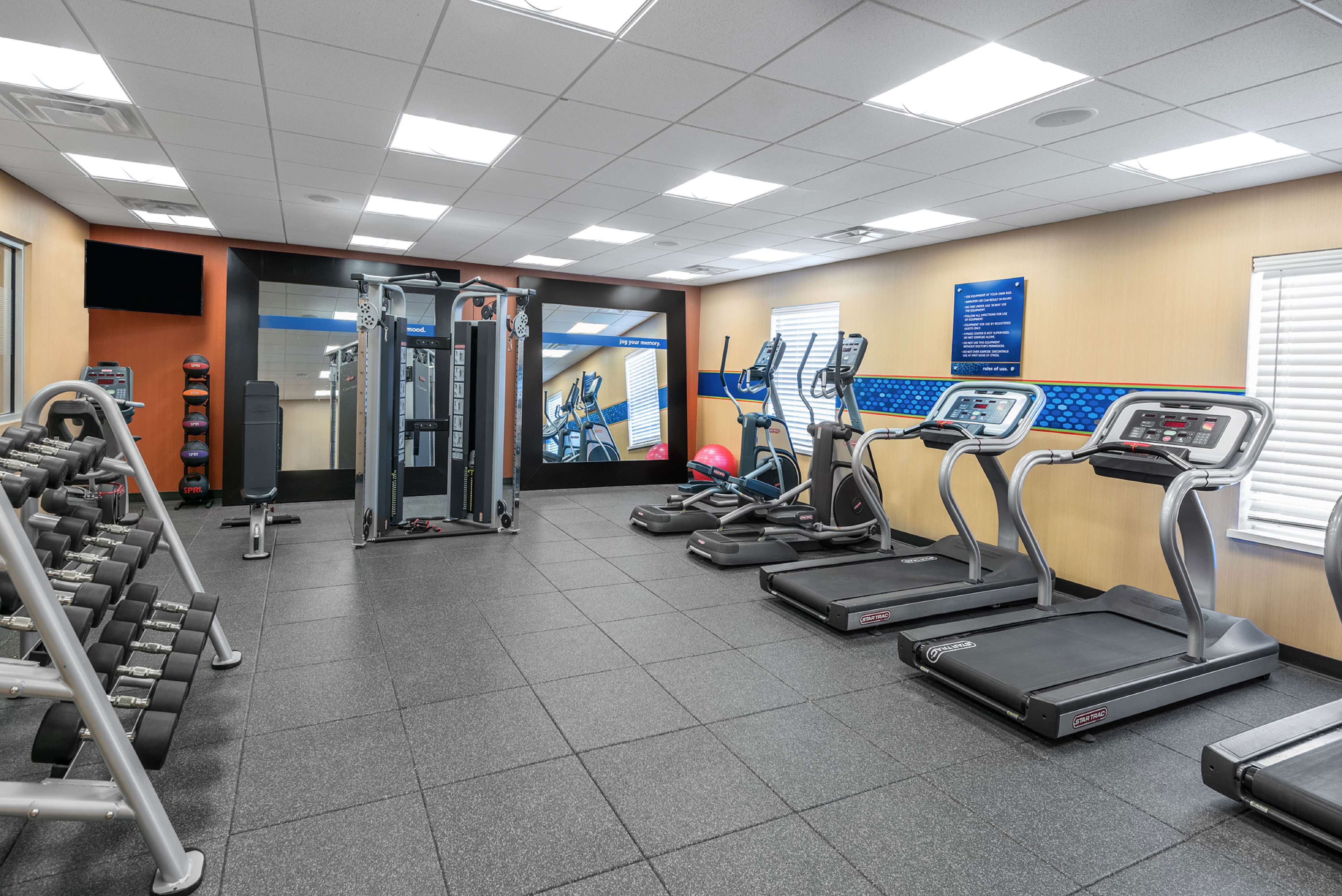 Health club  fitness center  gym