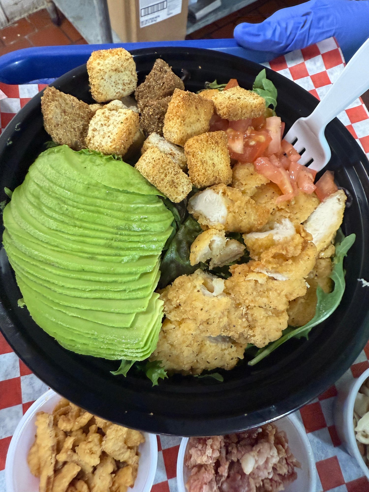 Crispy Chicken Salad