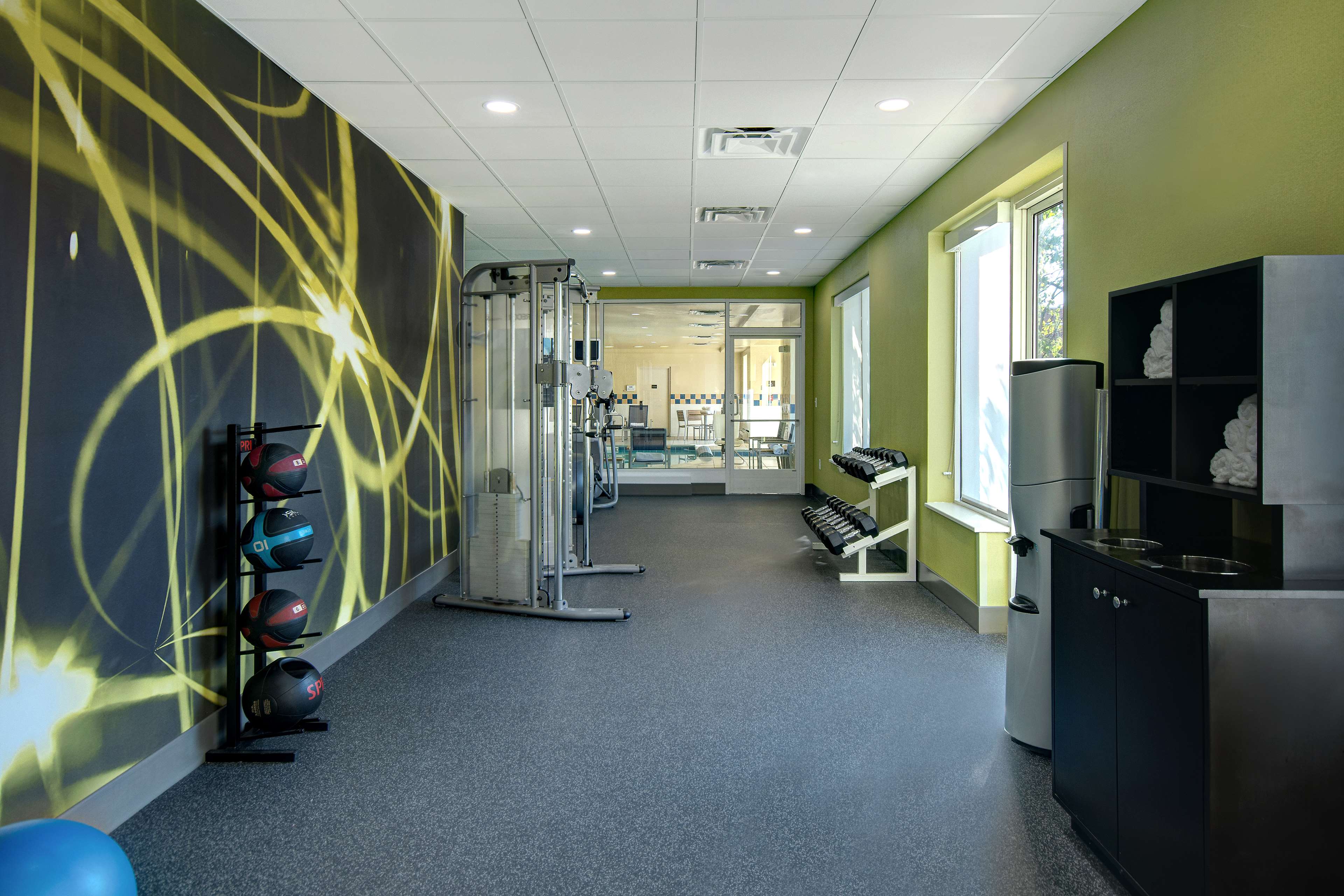 Health club  fitness center  gym