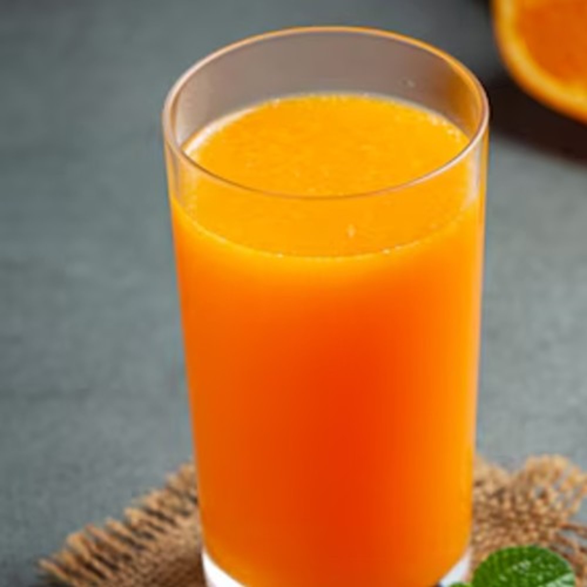 Freshly Squeezed Orange Carrot Juice