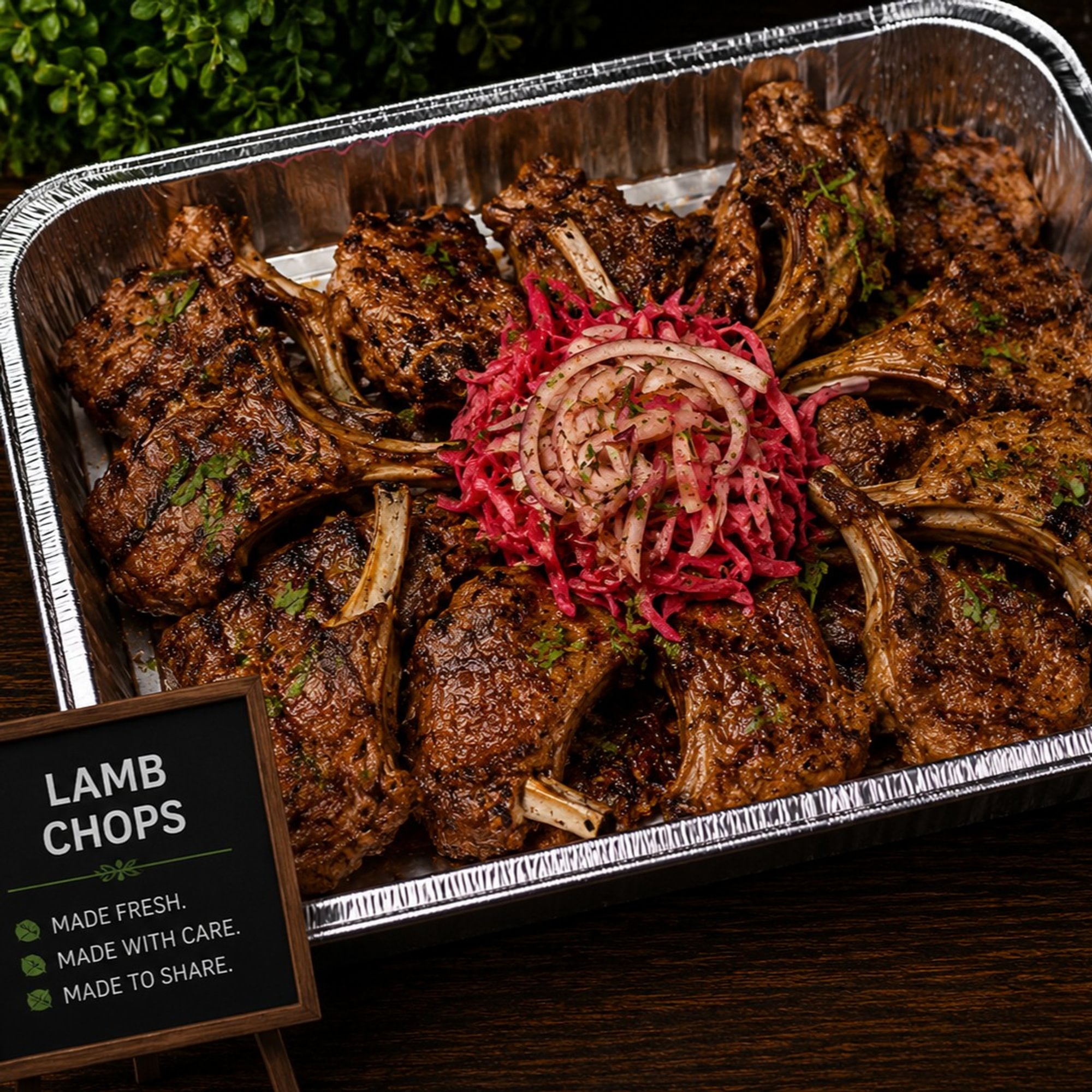 Lamb Chops Tray