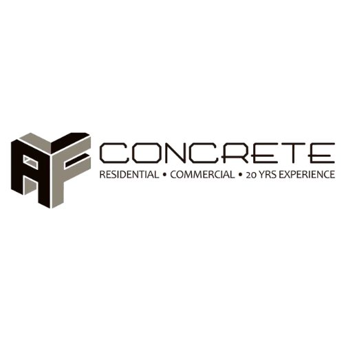 A &amp; F Concrete Logo