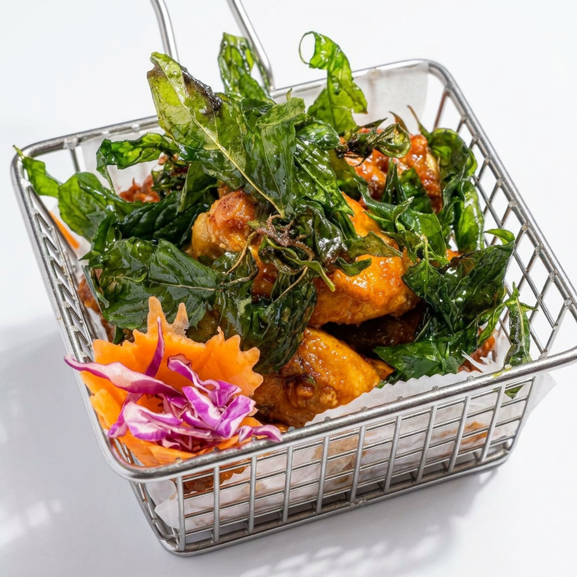 Silk Basil Wings
