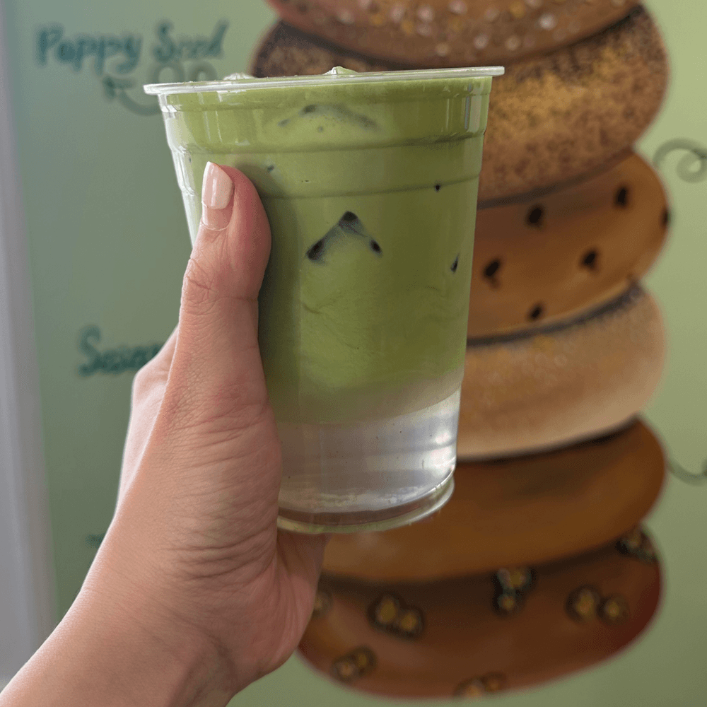 Iced coconut cloud matcha