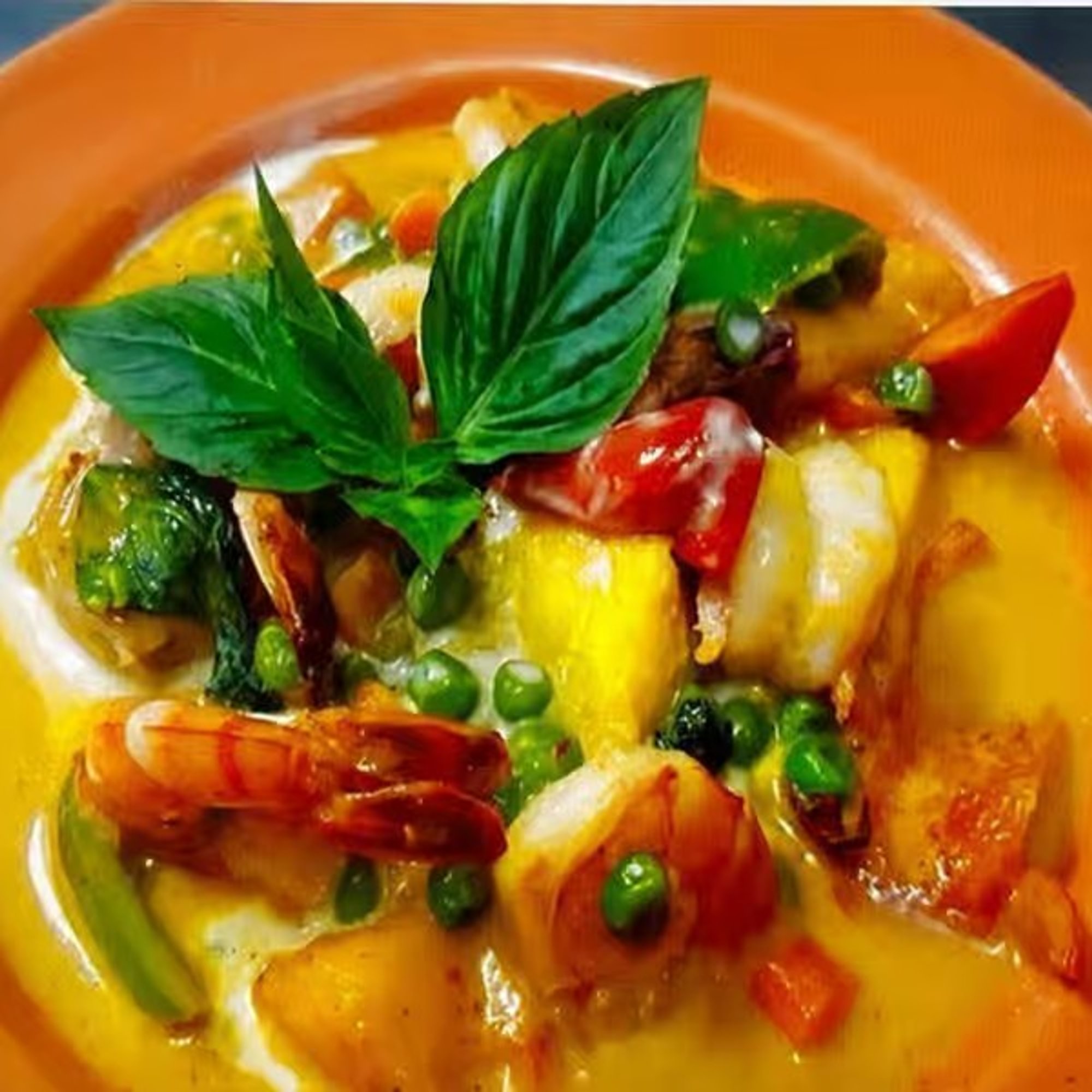 C7. *Pineapple Red Curry
