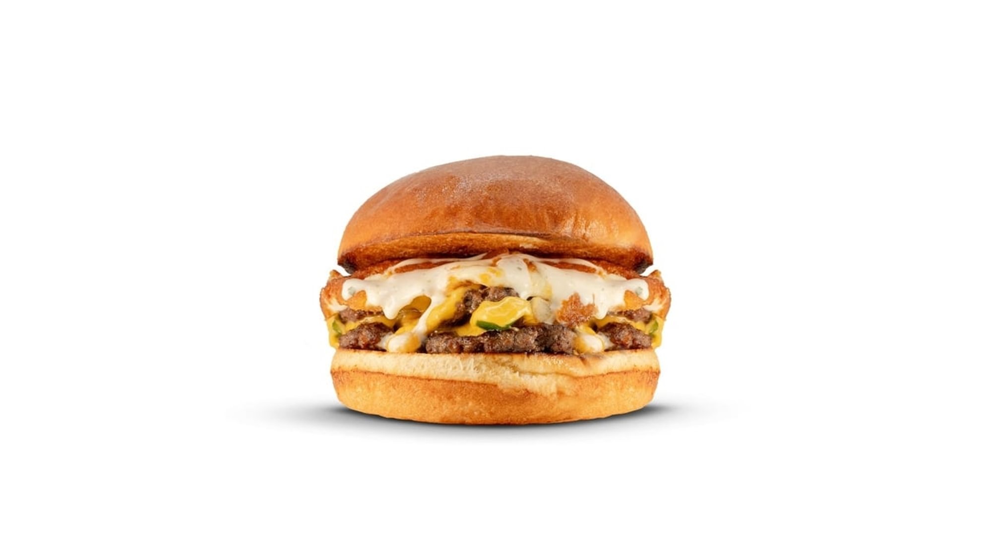 Mozzarella Cheese Curd Burger