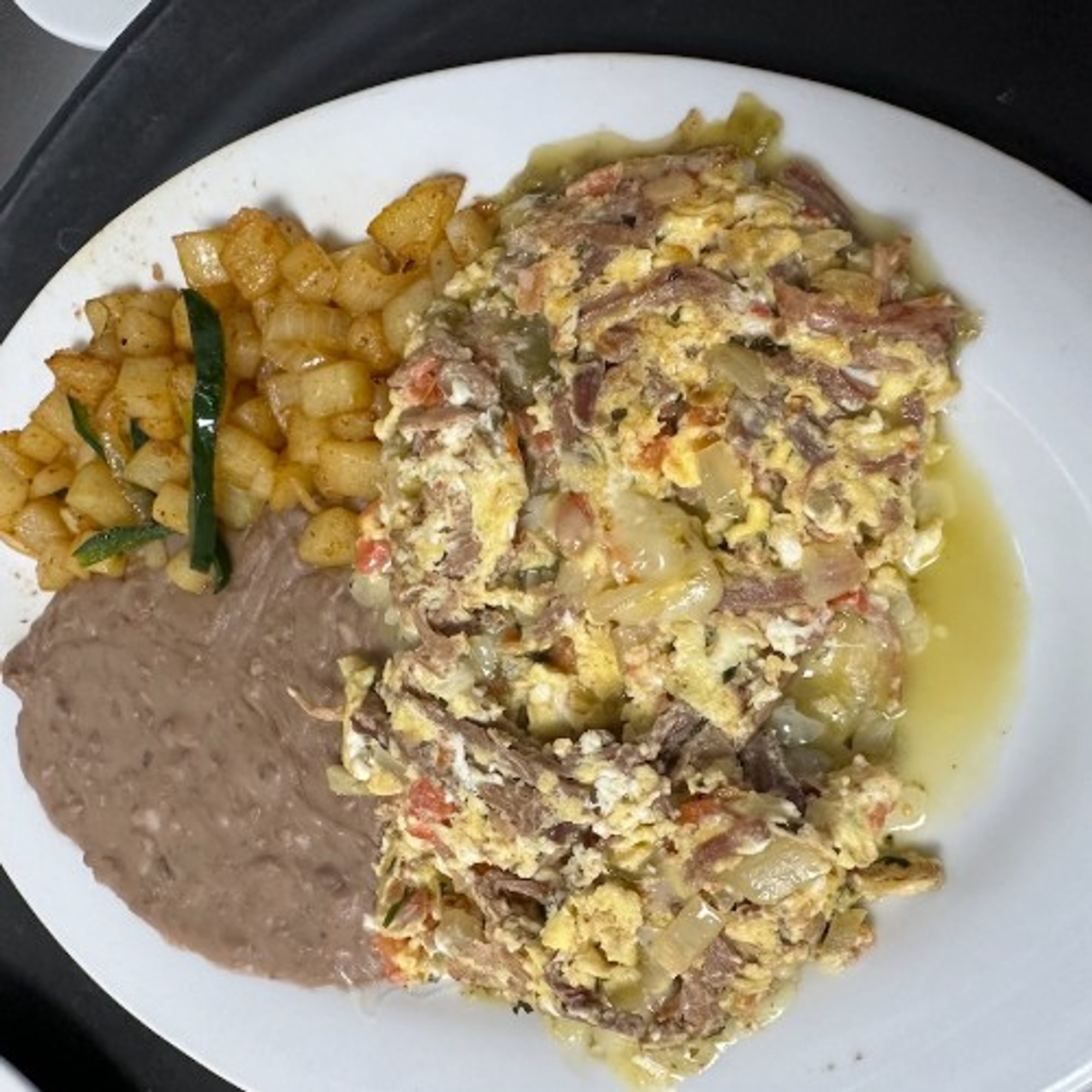 Machacado Con Huevos