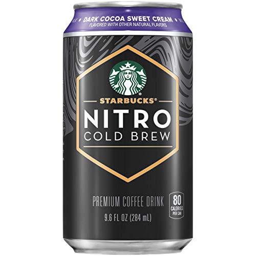 Starbucks Nitro Cold Brew Dark Cocoa Sweet Cream 9.6oz