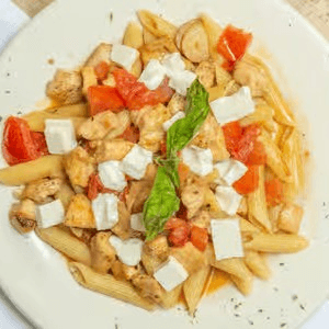 Rigatoni Pollo Caprese Pasta