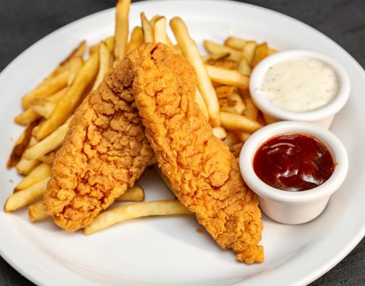 KIDS CHICKEN FINGERS WITH FRENCH FRIES