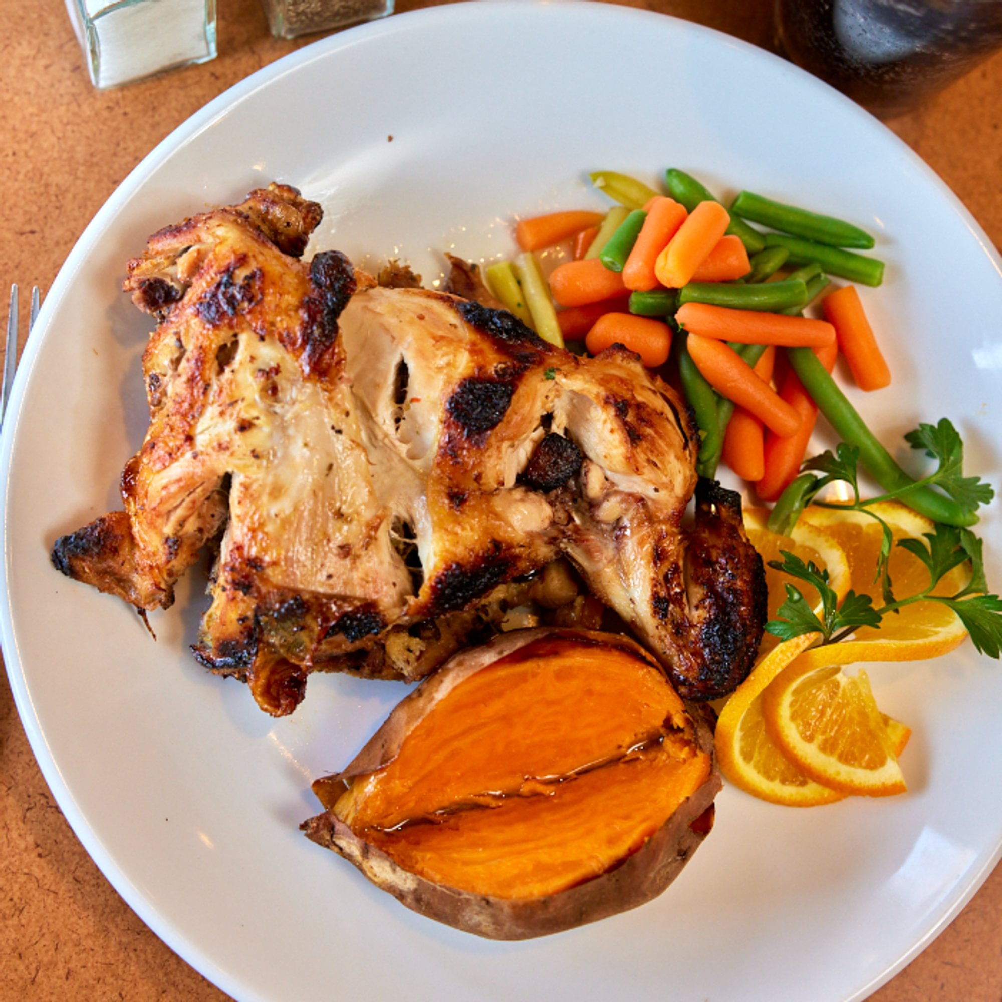 ROASTED HALF CHICKEN