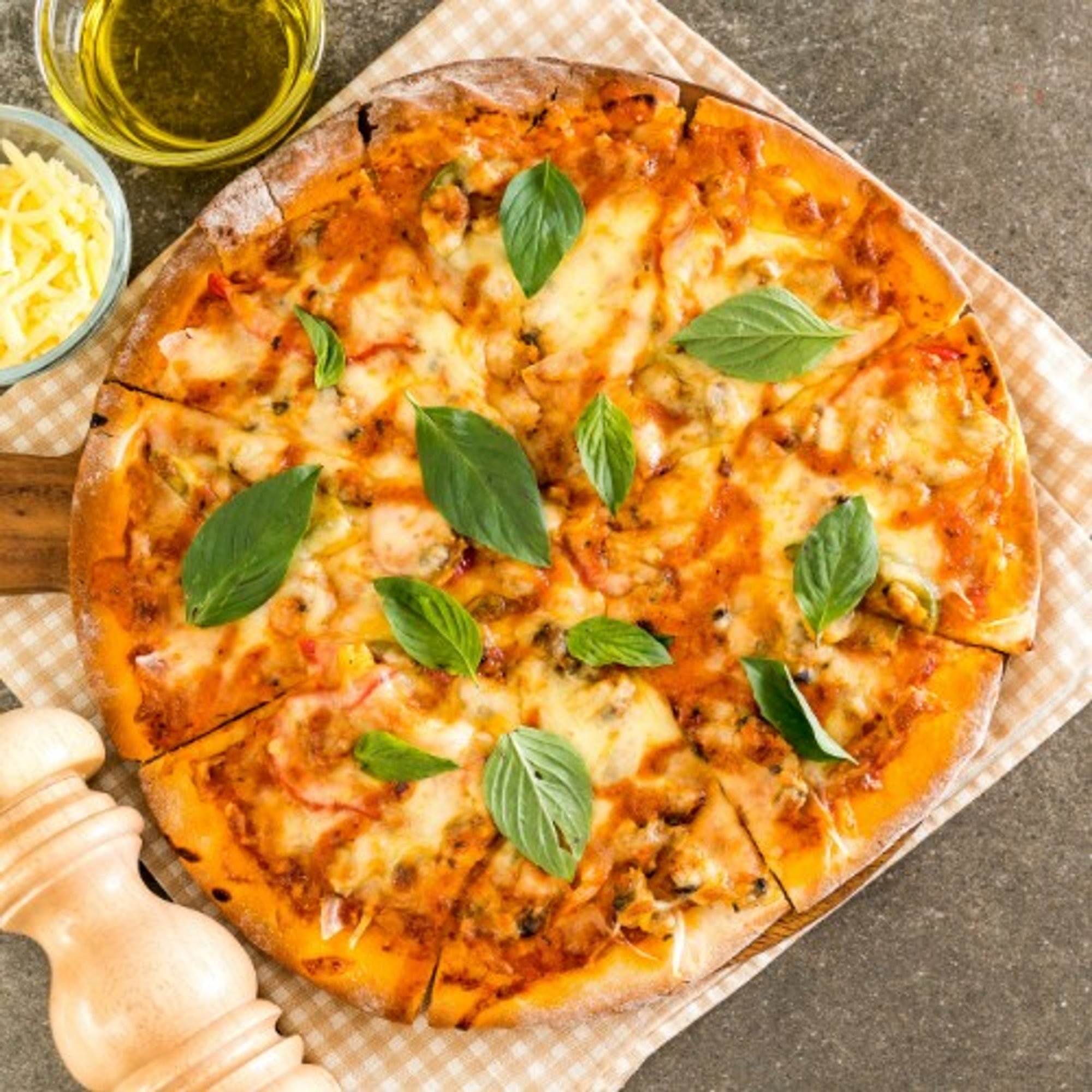 Baked Ziti Pizza