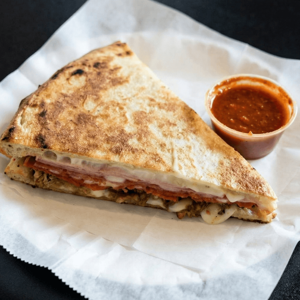 Meat Stuffed Pizza