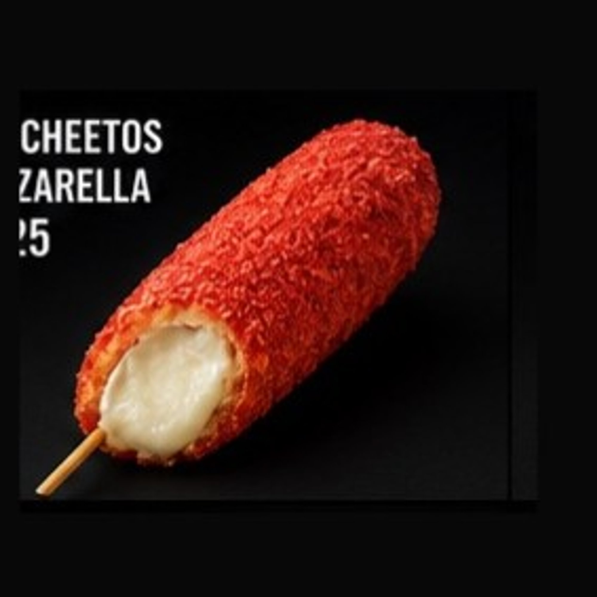 9. Hot Cheetos Mozzarella