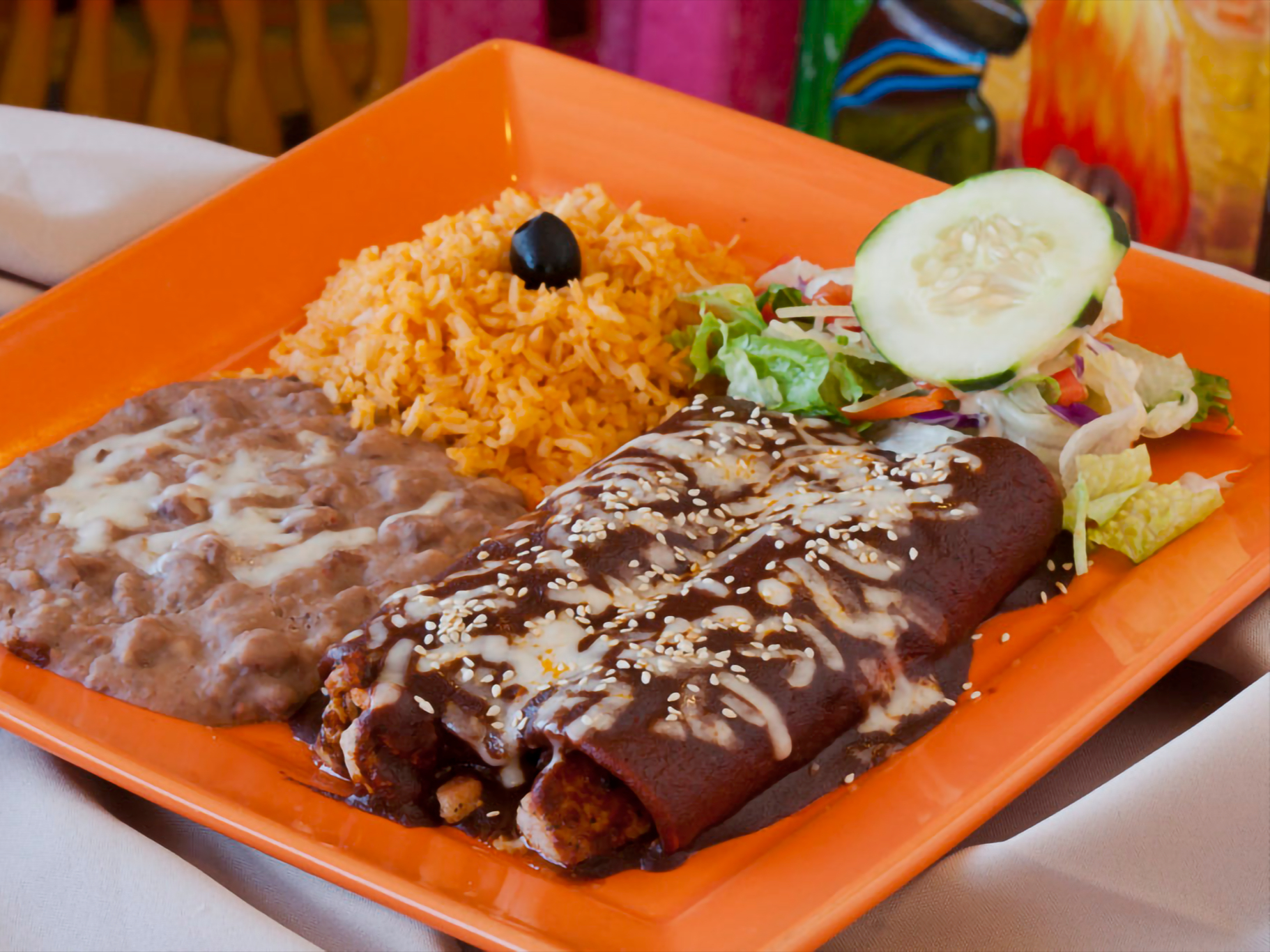Enchiladas De Mole