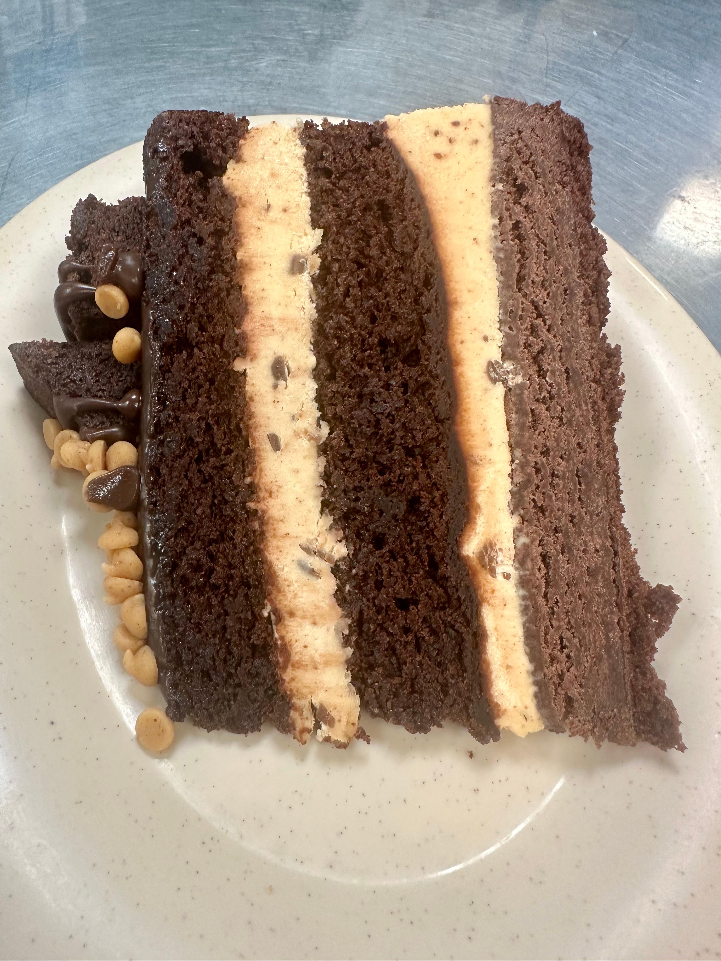 Peanut Butter Explosion Cake