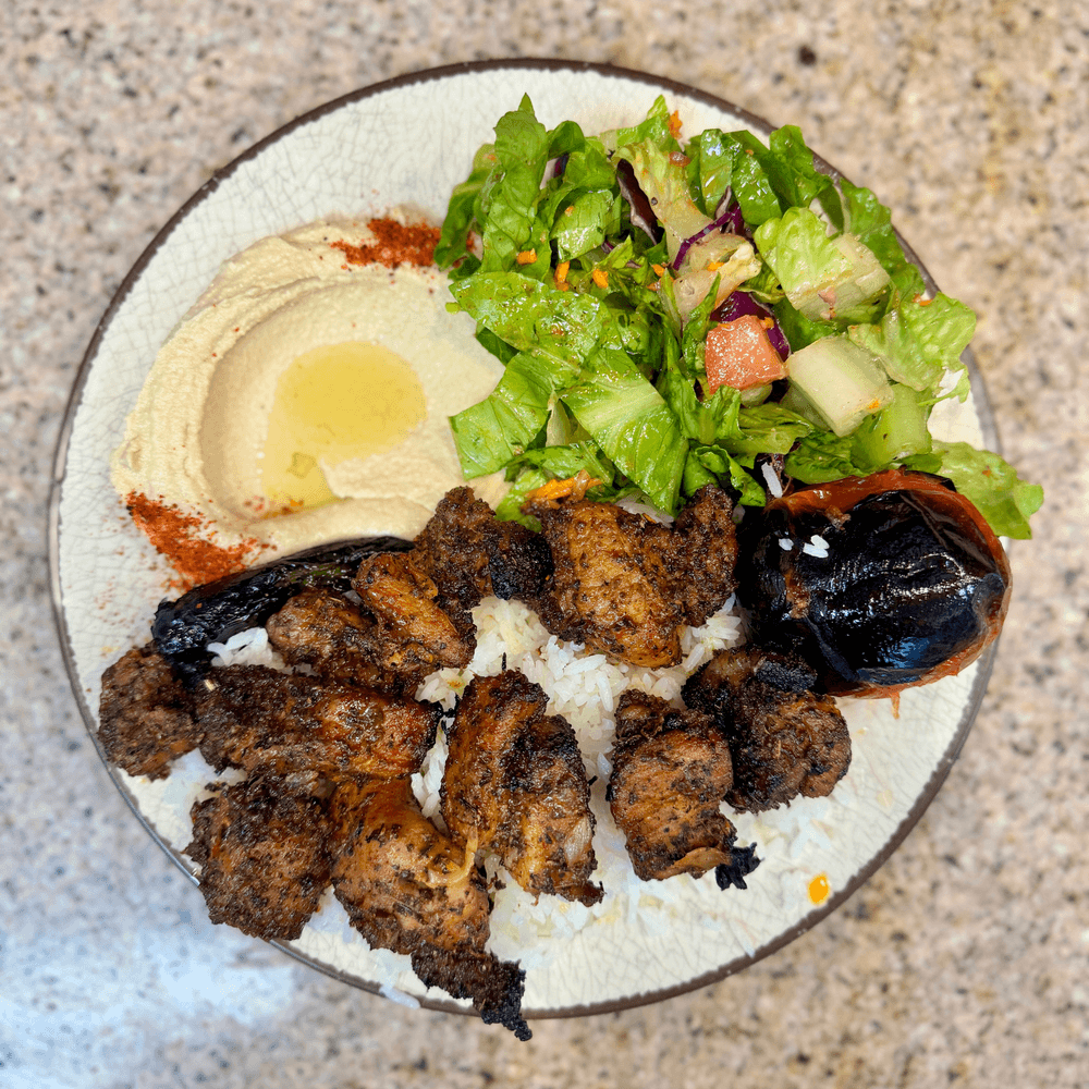 Pork Kabob Plate