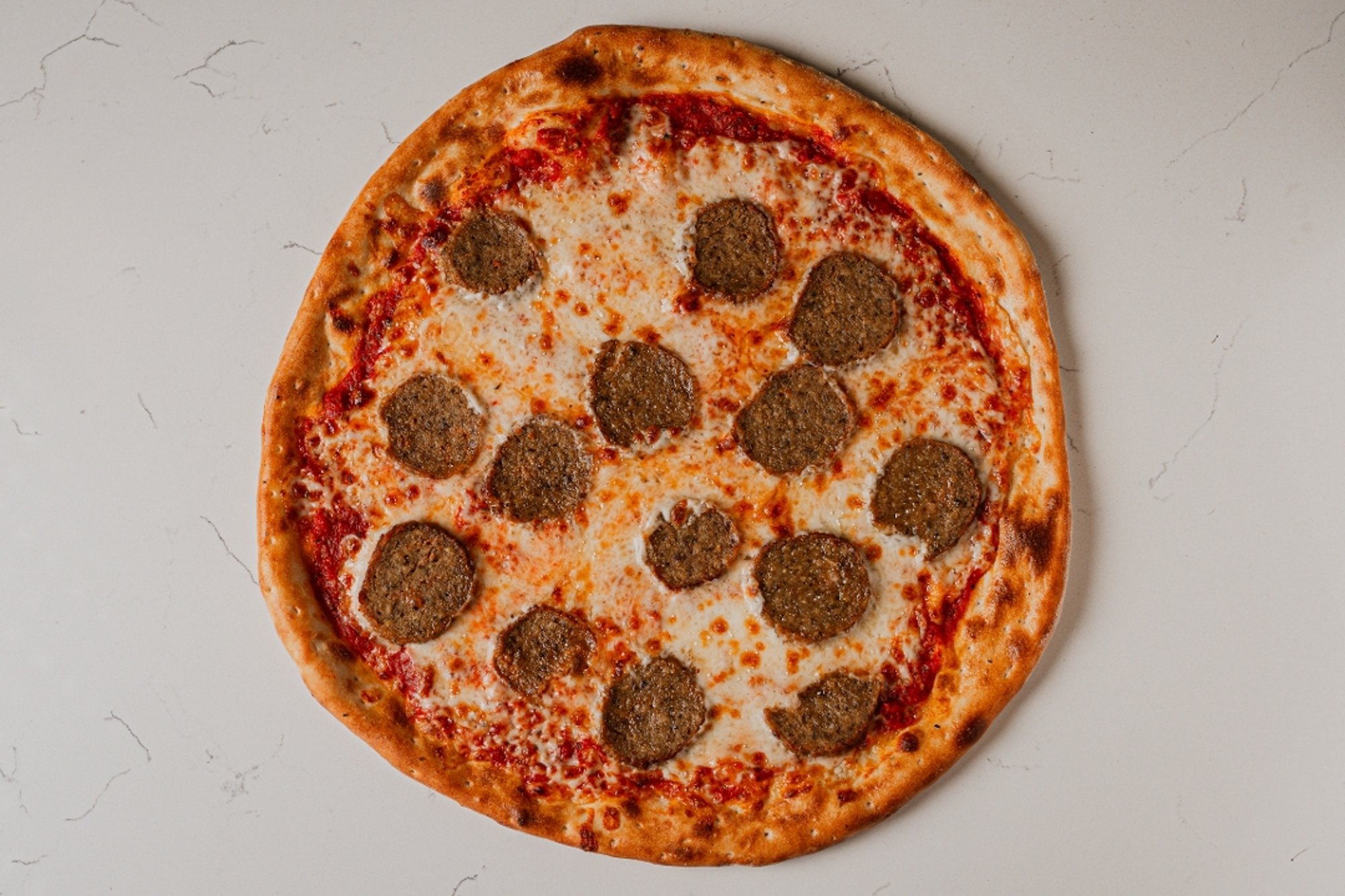 Meat Ball Pizza