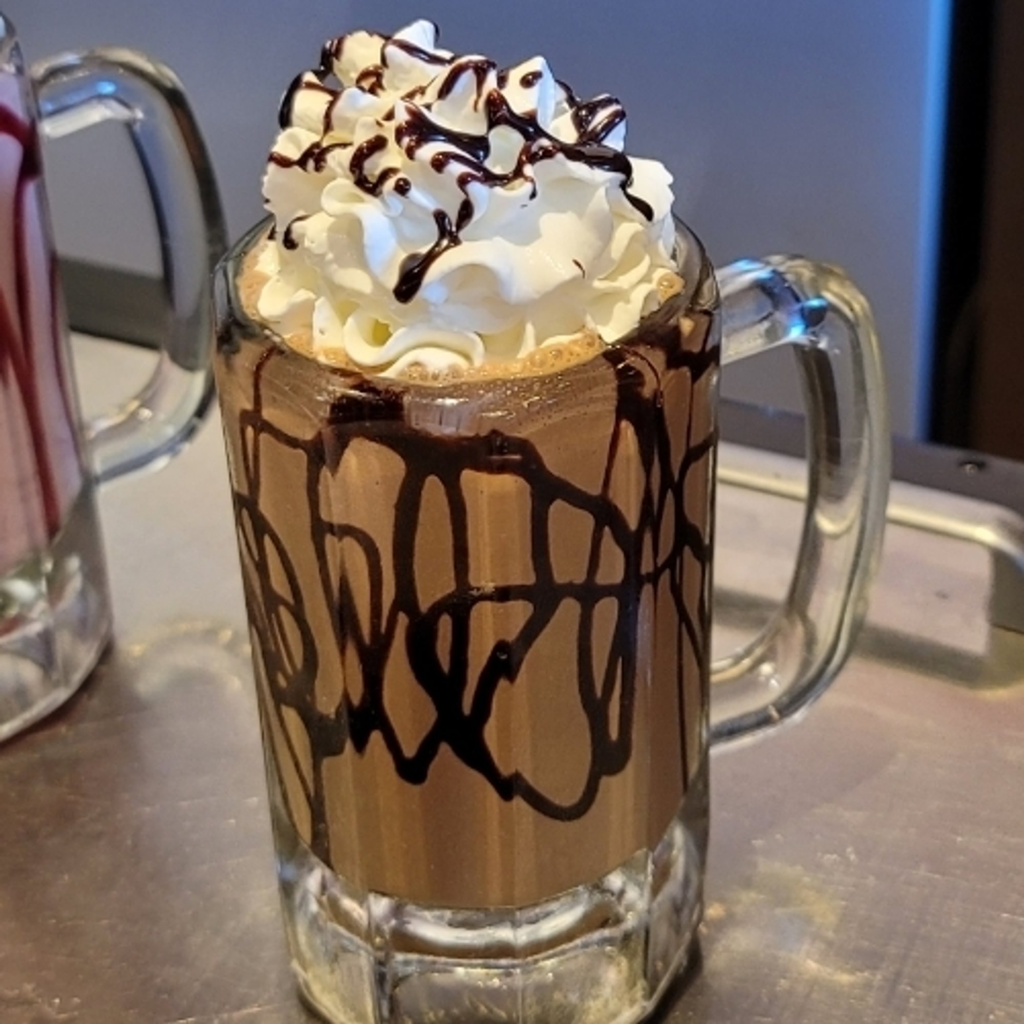 Hazelnut Coffee Milkshake