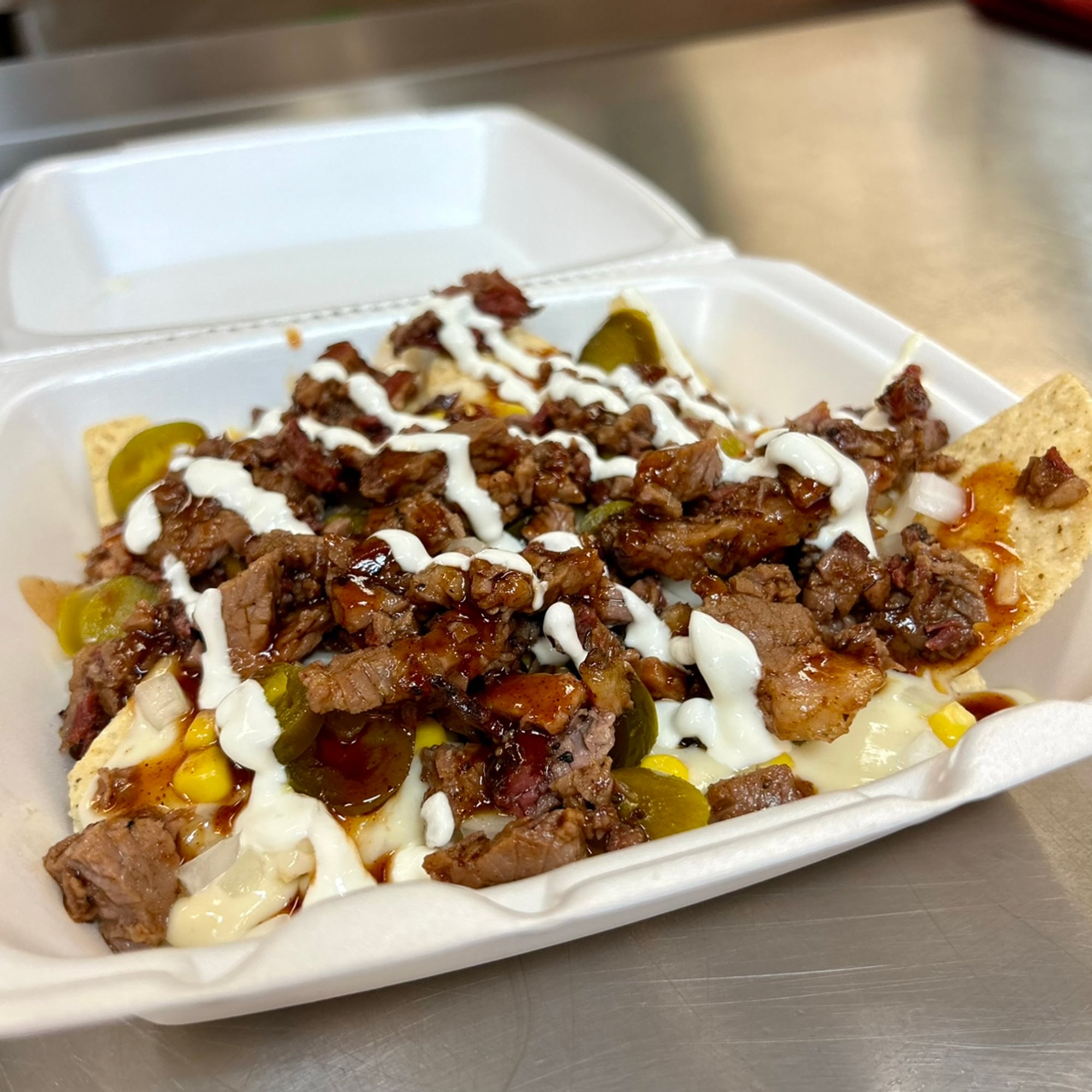 Rossy's BBQ Nachos