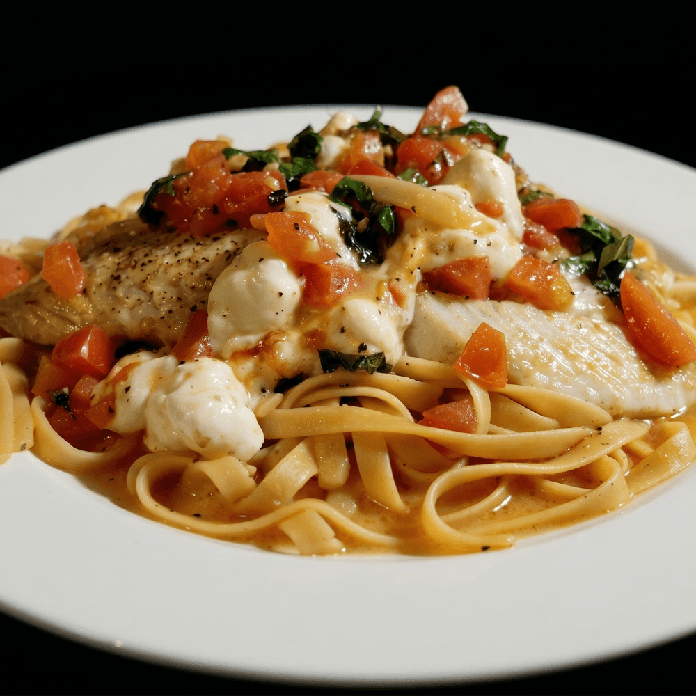 Barramundi Caprese