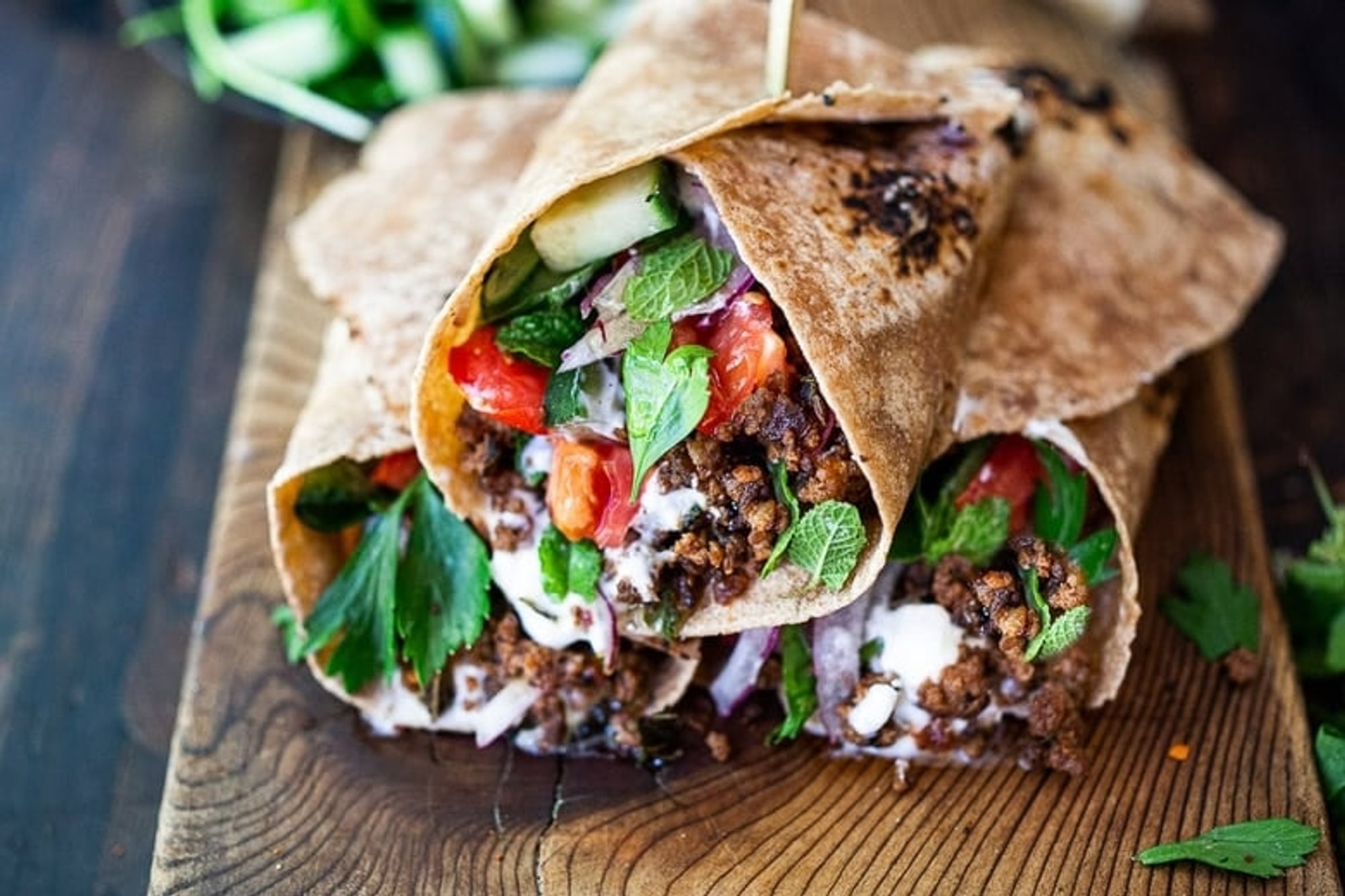 Lamb Burrito