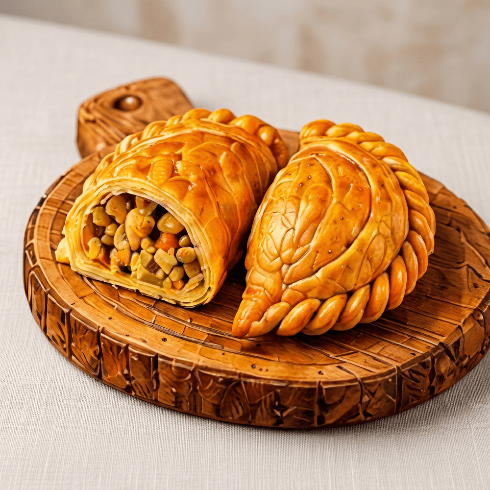 Curry Puffs (Chicken) / กะหรี่ปั๊บไก่ (2 ชิ้น)