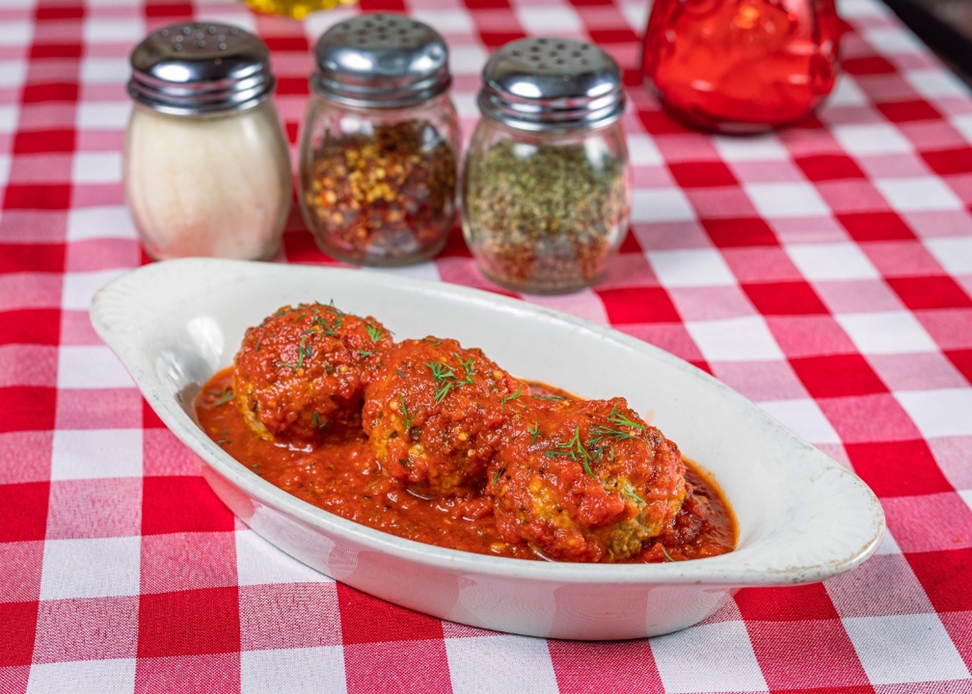 Meatball Parmesan Dinner W/ Salad