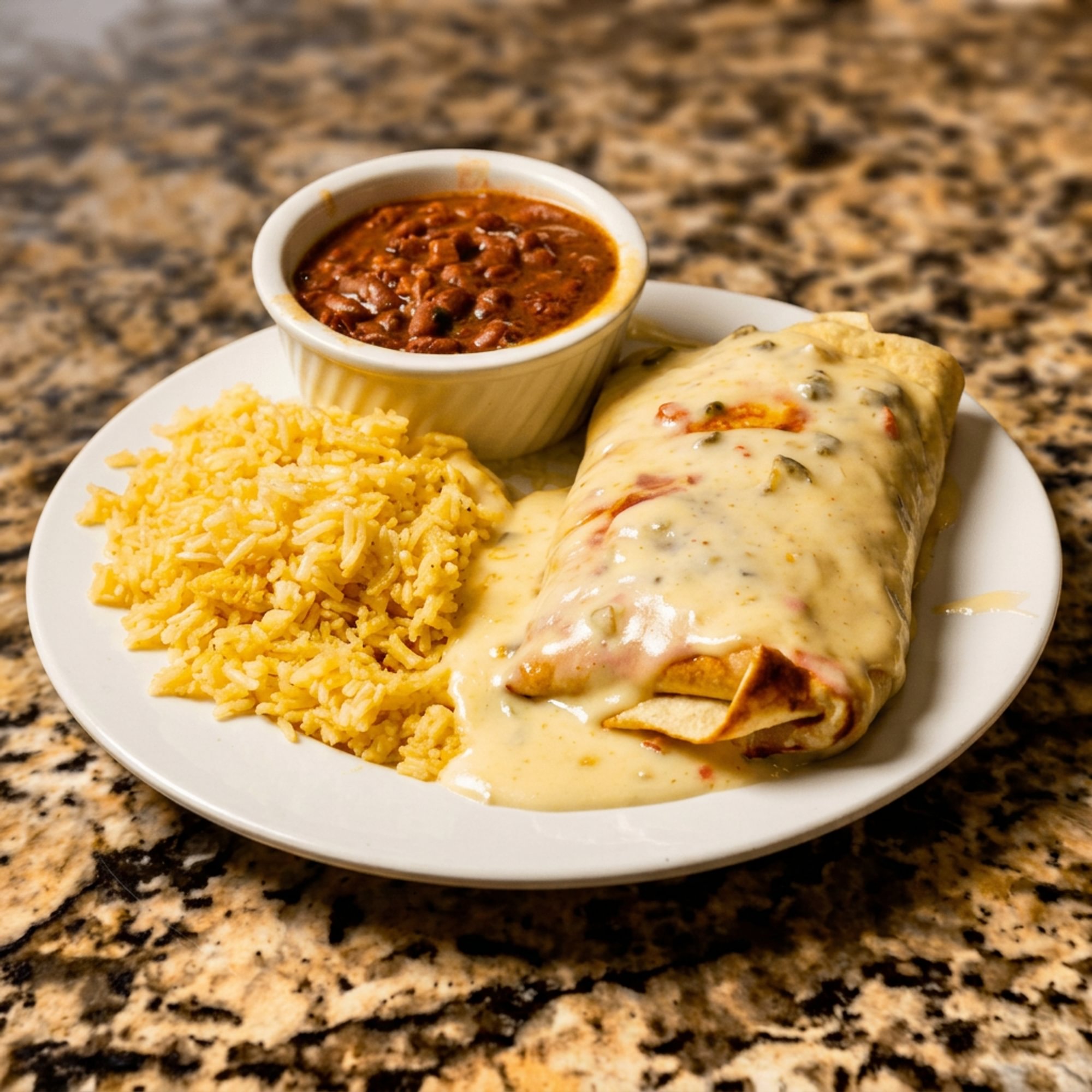 Chimichanga Plate