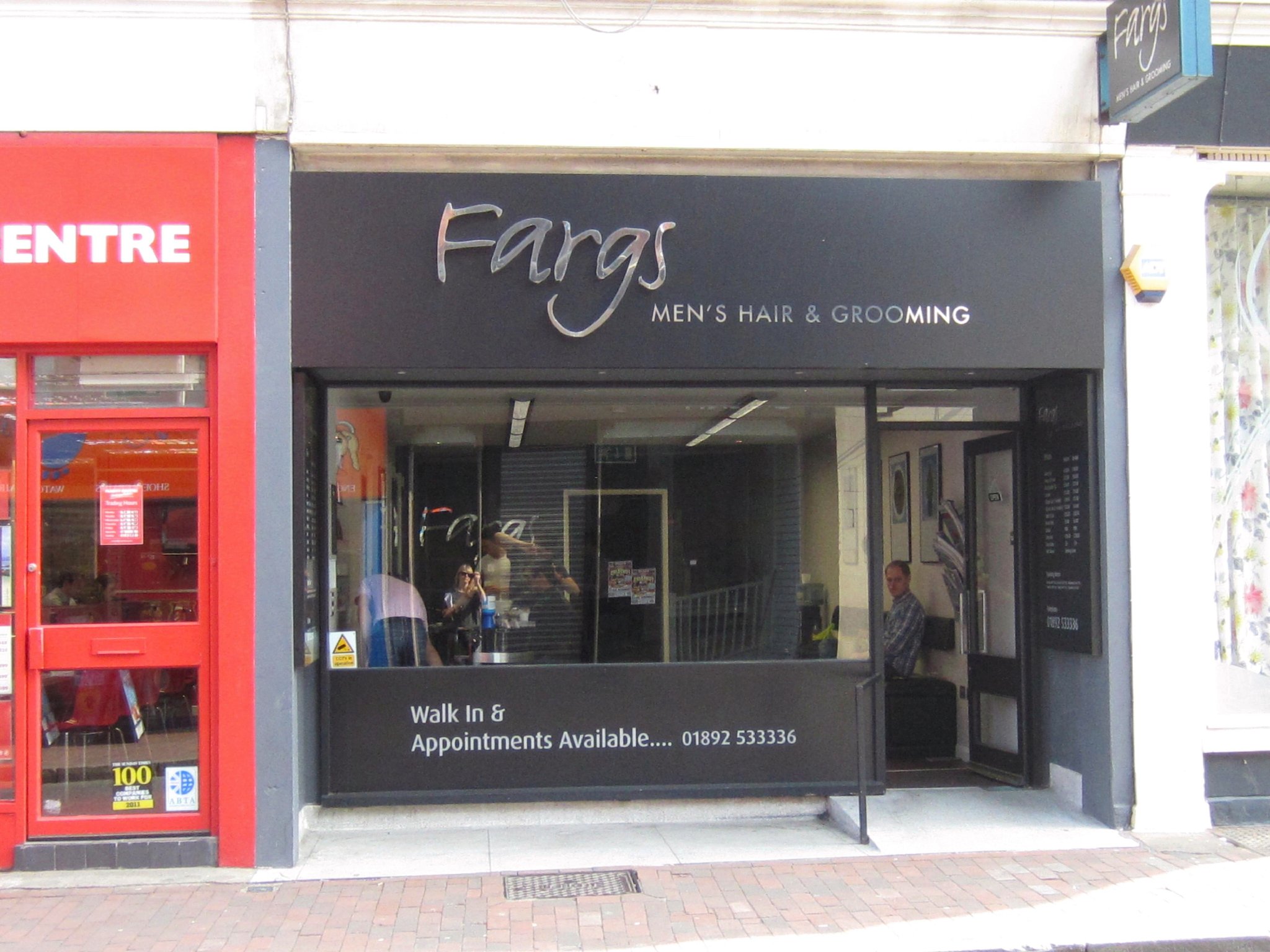 Fargs Ltd Hairdressers (gents) in Tunbridge Wells TN1 2PT