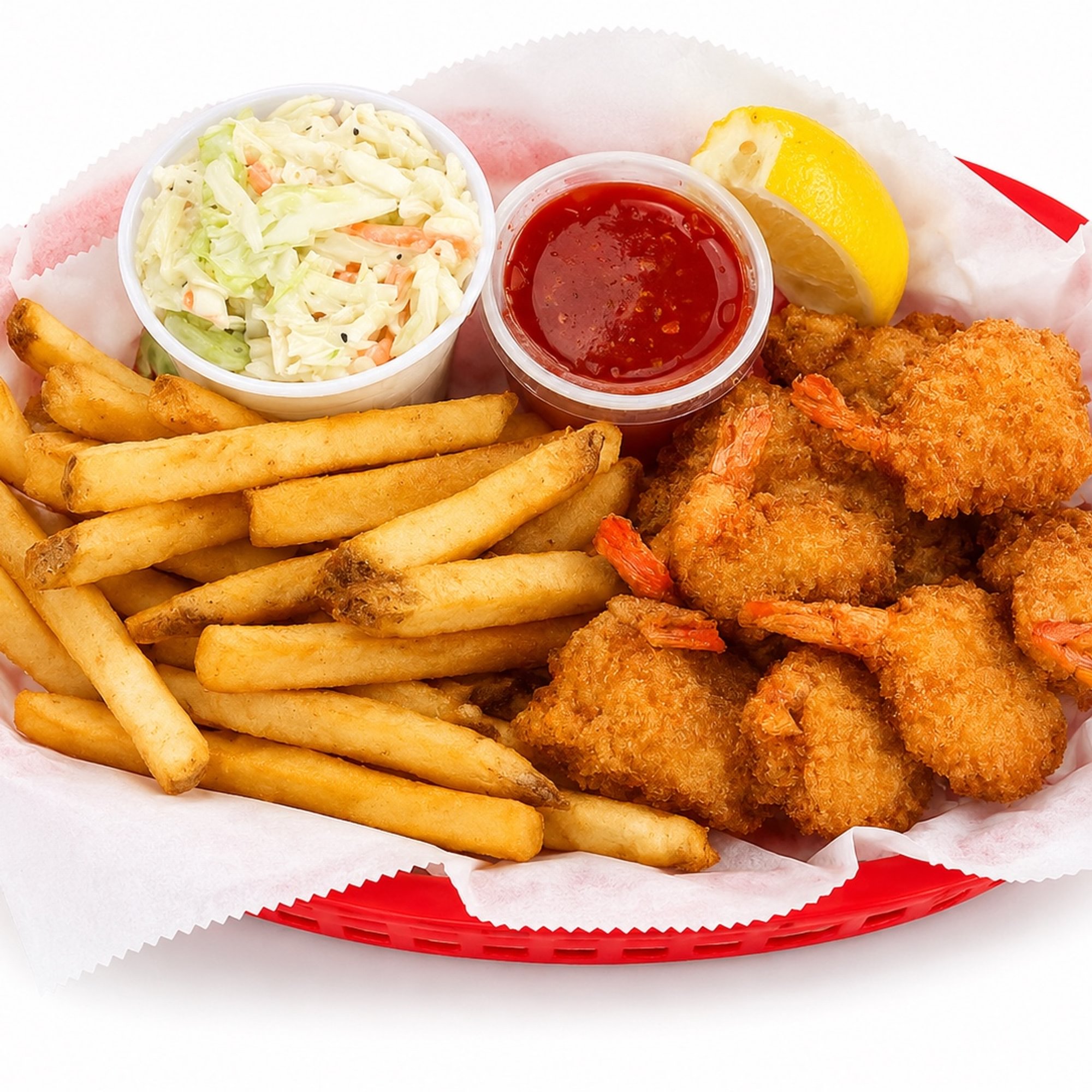 Fantail Shrimp Basket