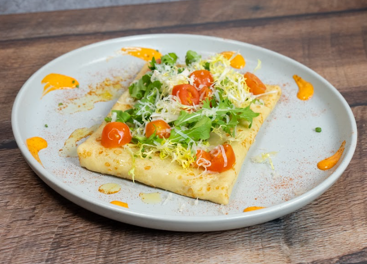 Ham & Cheddar Crepe