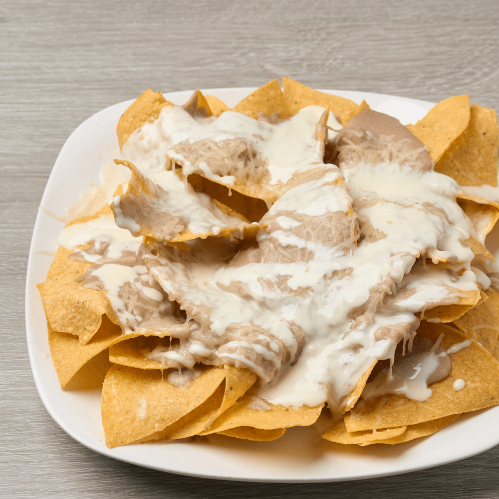 Beans nachos