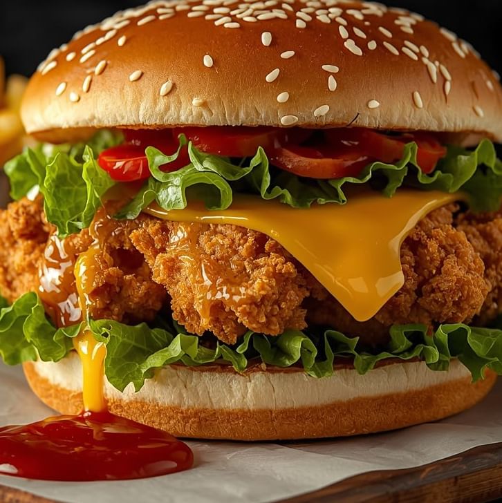 Zinger Chicken Burger