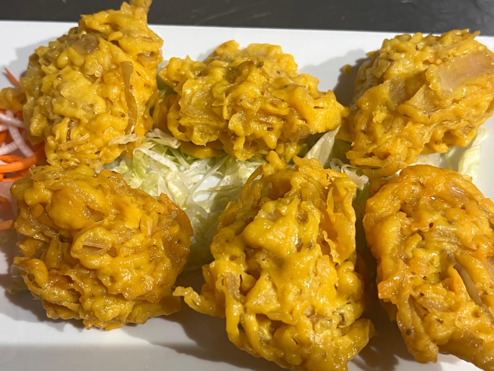 Crispy Onion Pakora (V) (GF)