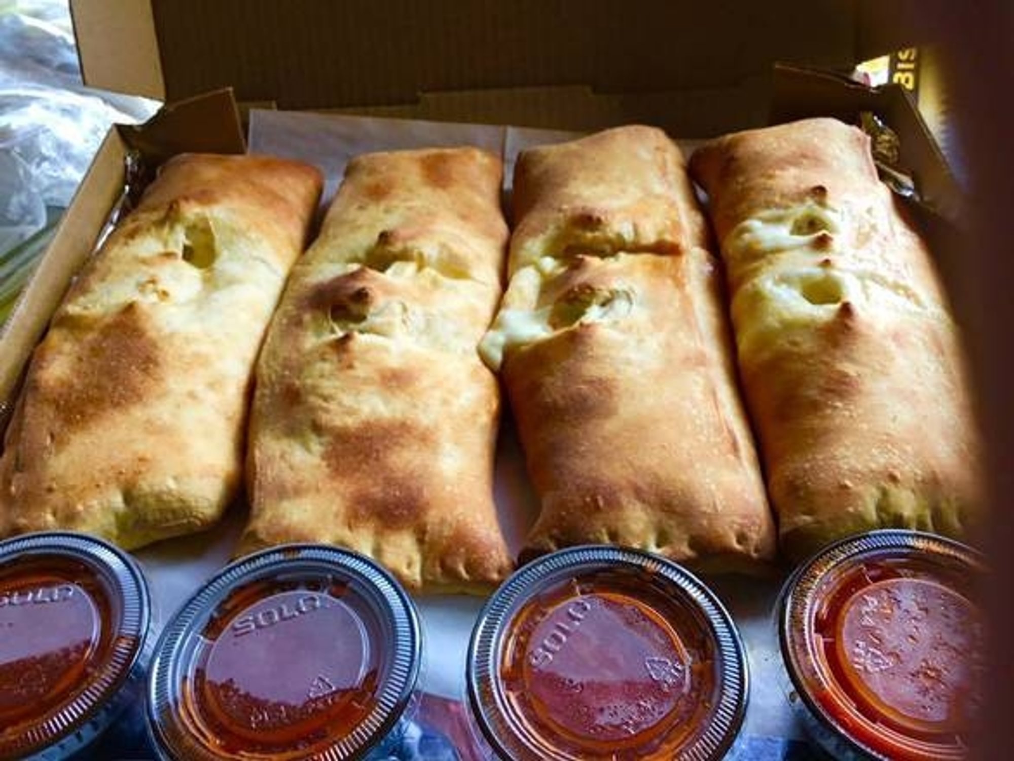 Chicken Wing Stromboli Party-Size