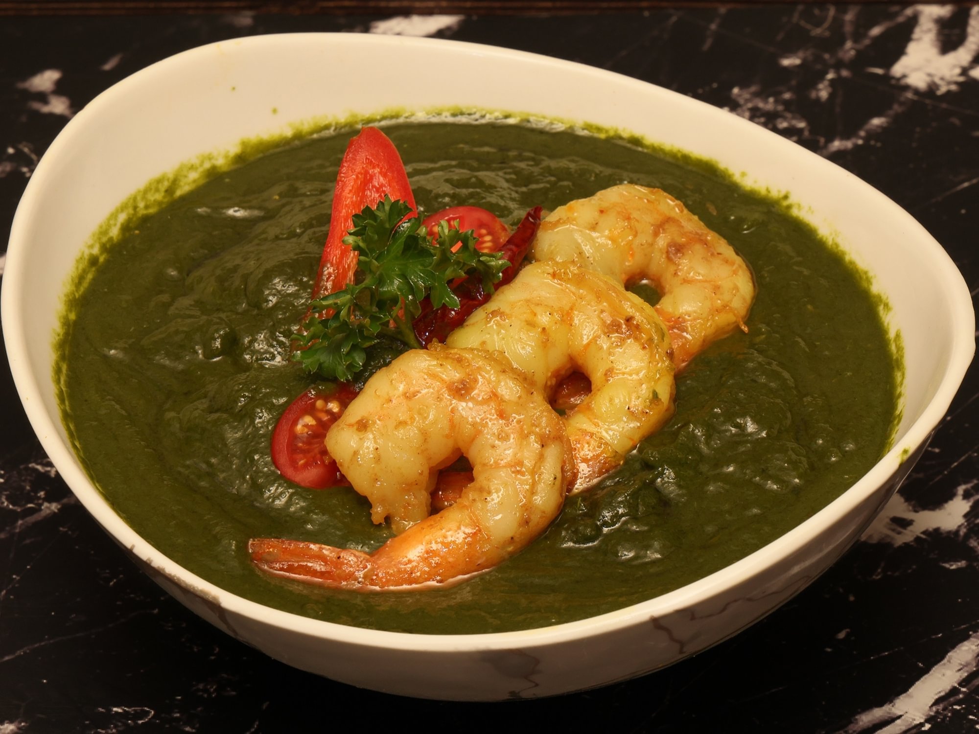 Shrimp Saag