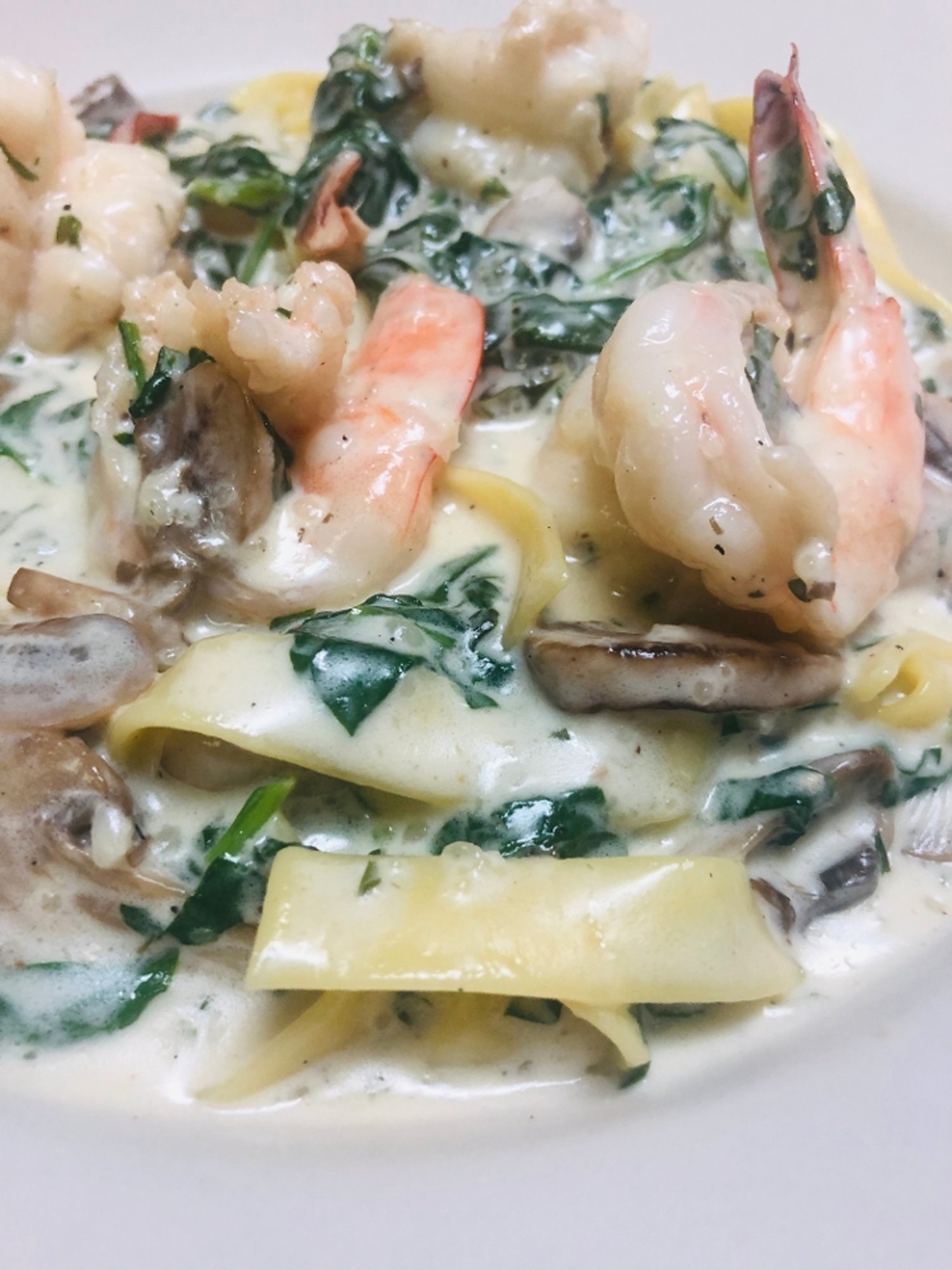 Shrimp Florentine