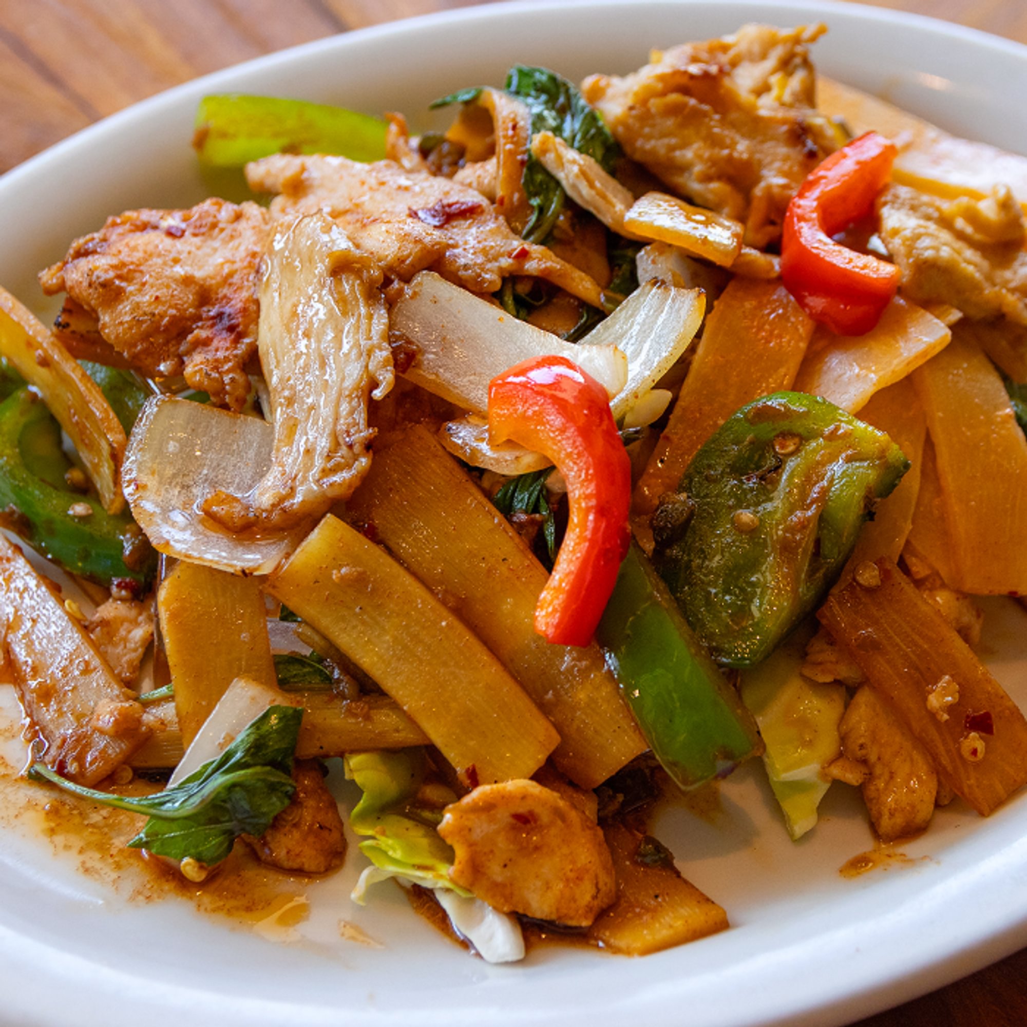 Thai Basil Stirfry