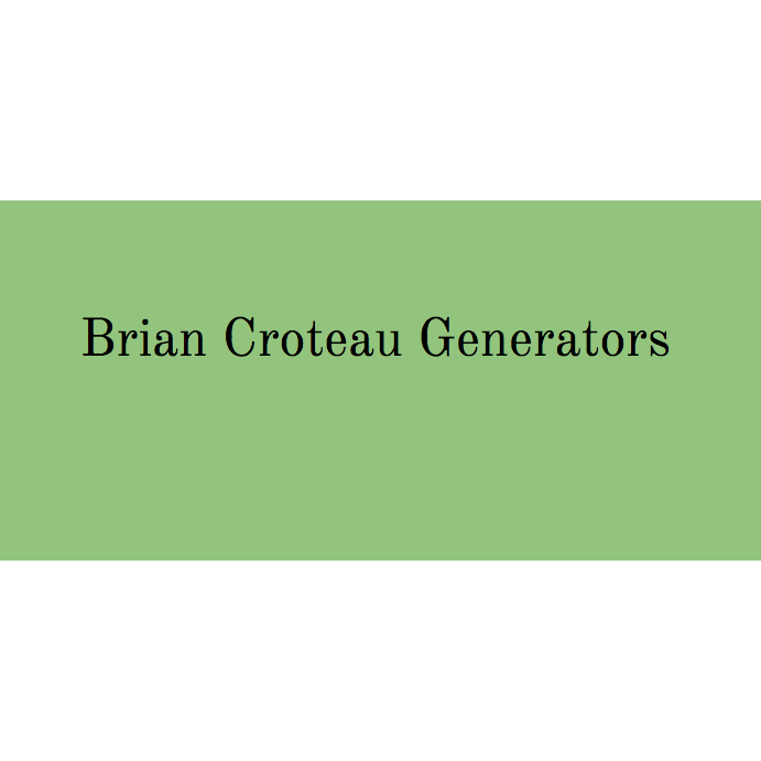 Brian Croteau Generators Logo