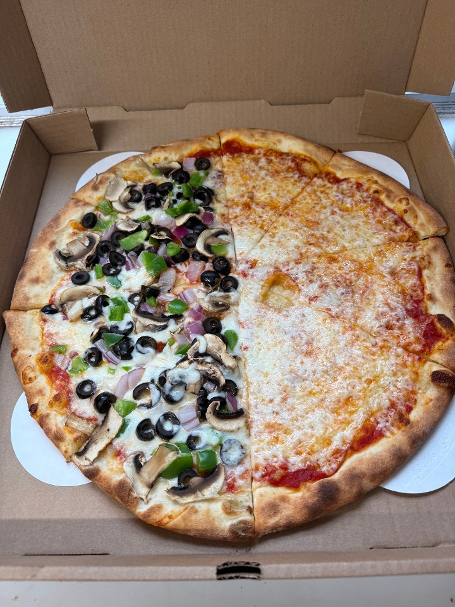 Half n Half Pizza