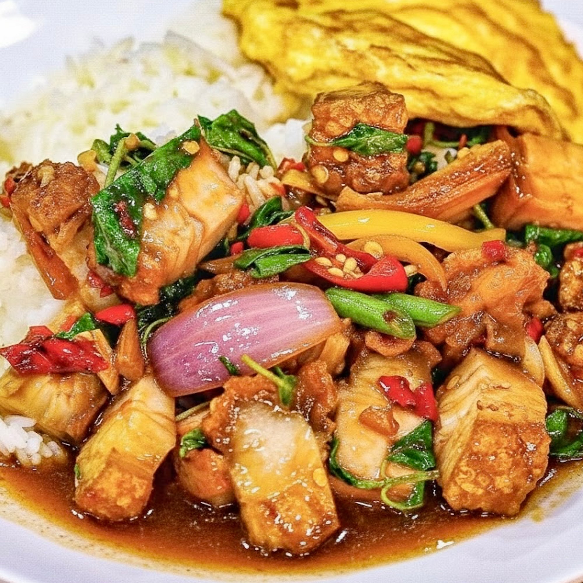 Crispy Pork curry