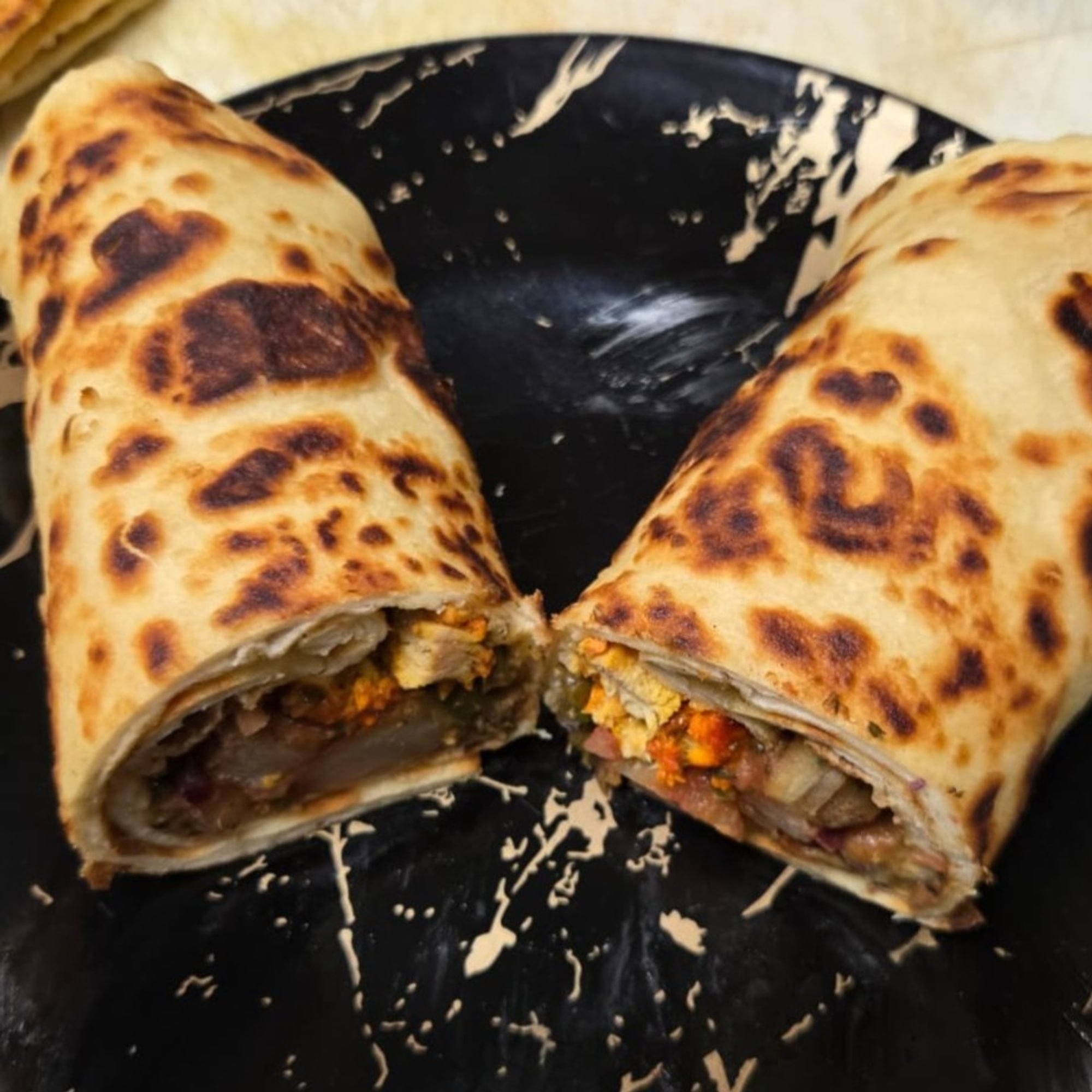 VeerGi Chicken Tikka Blaze — Smoky Tandoori Chicken Naan Pocket