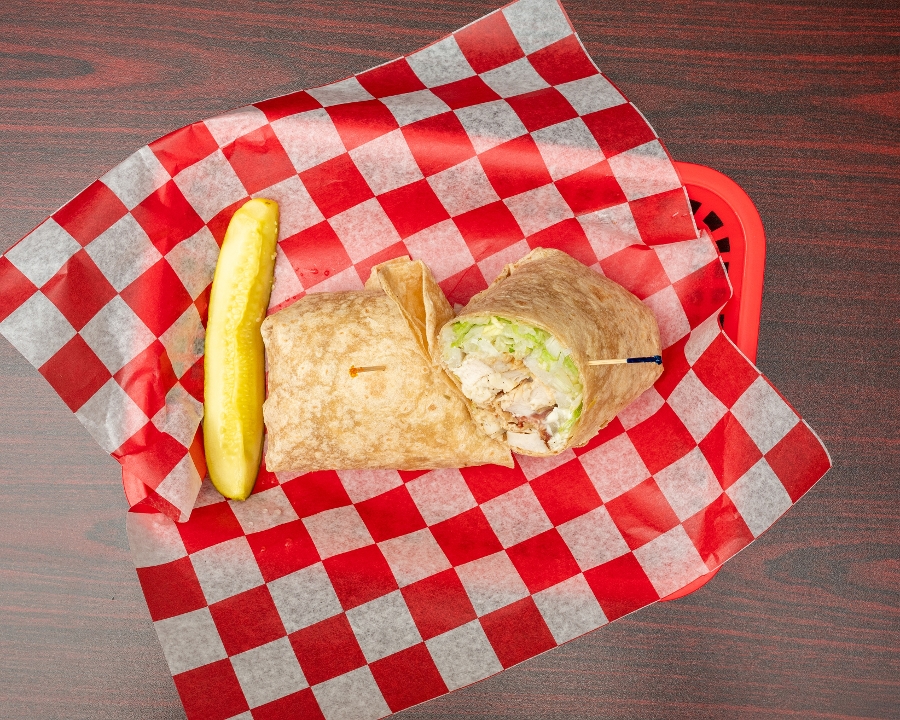Grilled Buffalo Chicken Wrap